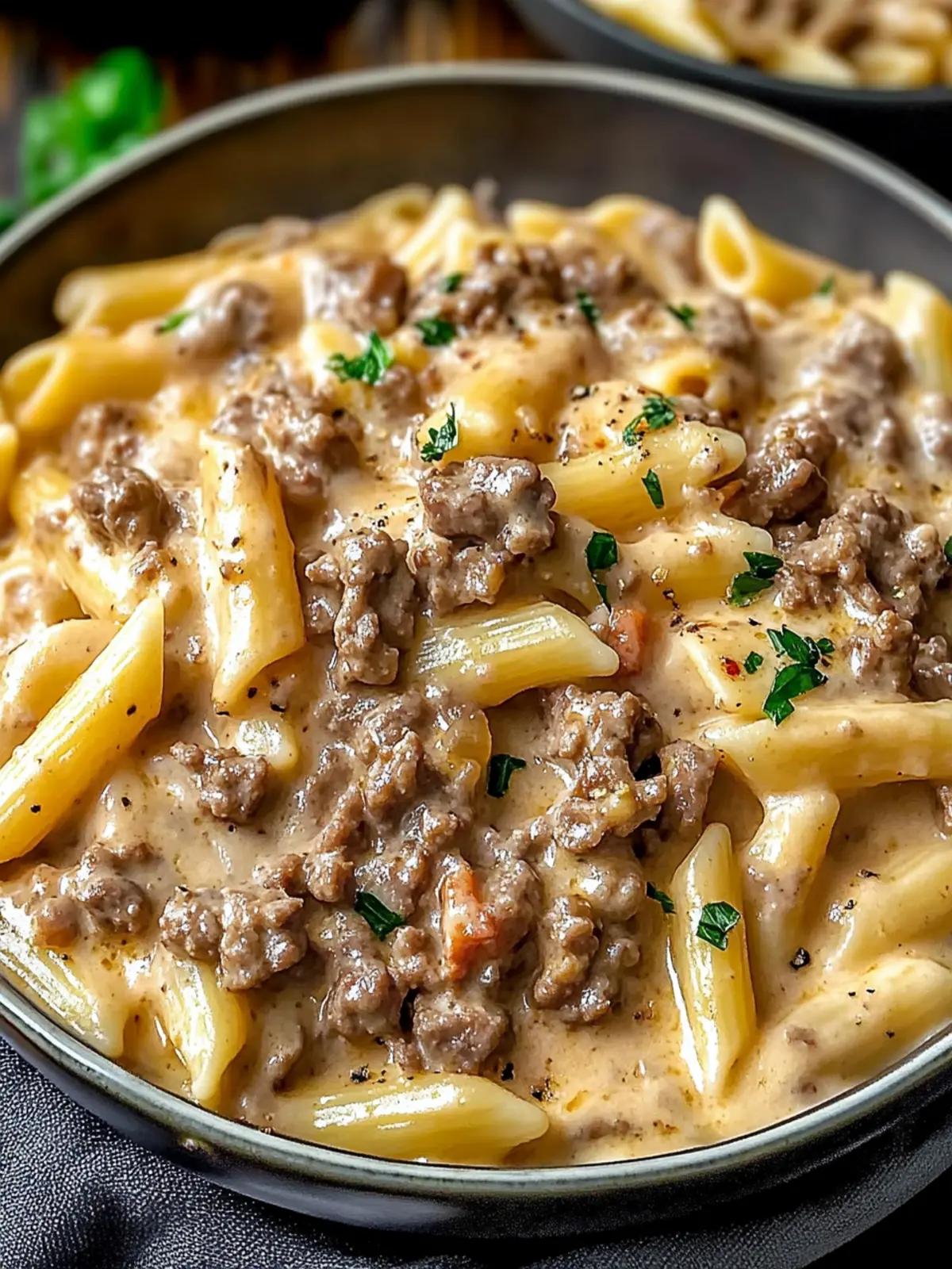 Ultimate Creamy Beef Pasta: Comfort Food in 30 Minutes 4 Creamy Beef Pasta