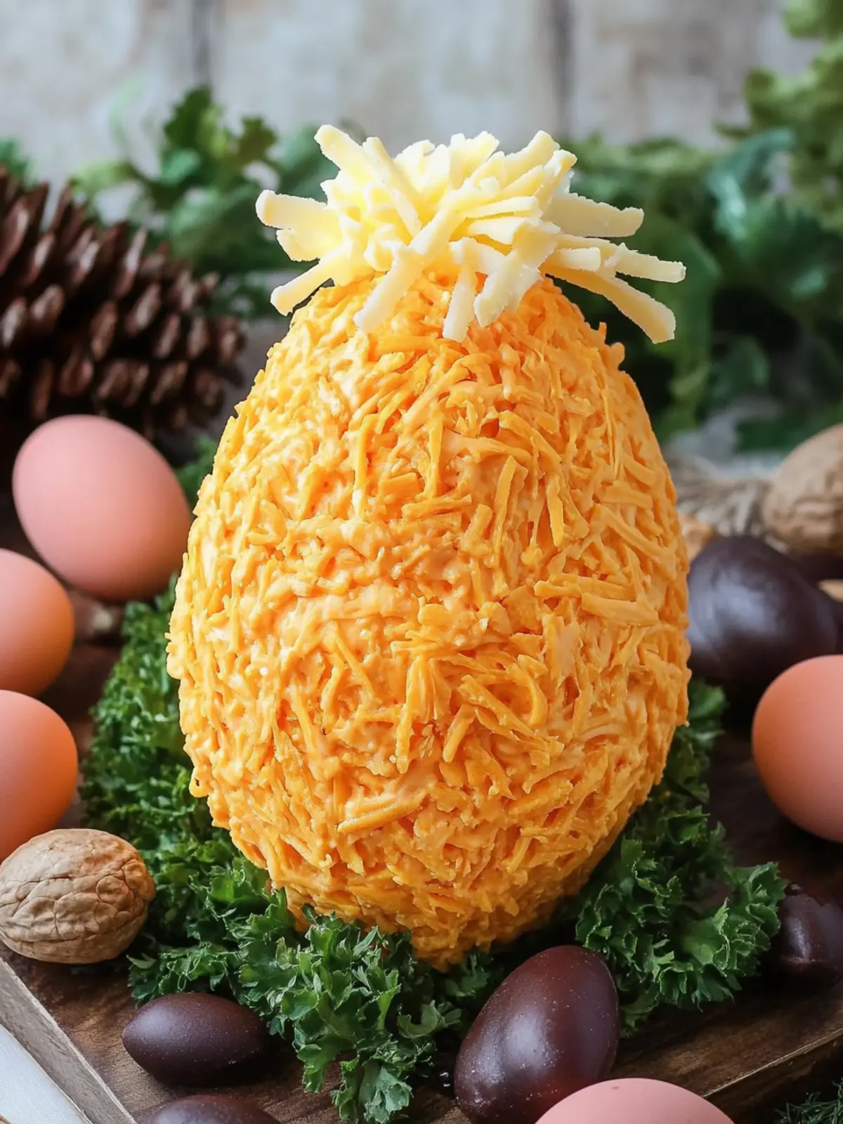 Delicious Easter Carrot Cheeseball: A Festive Party Hit! 2 EASTER CARROT CHEESEBALL