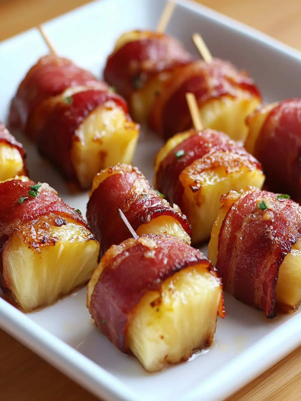 Bacon-Wrapped Pineapple Bites That'll Wow Your Guests 2 Bacon-Wrapped Pineapple Bites