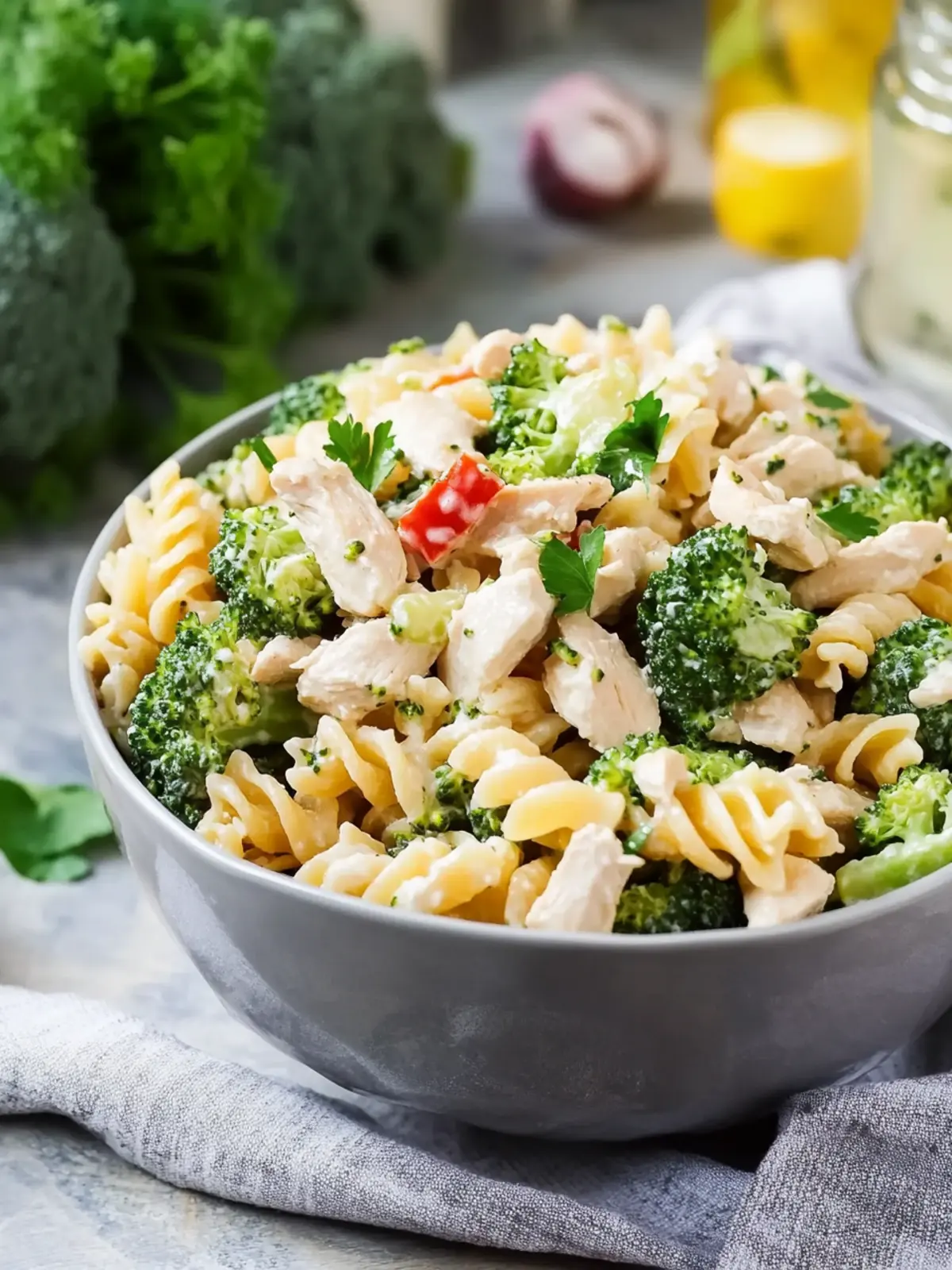 Broccoli and Chicken Pasta Salad: Your Summer Flavor Fix 4 Broccoli and Chicken Pasta Salad