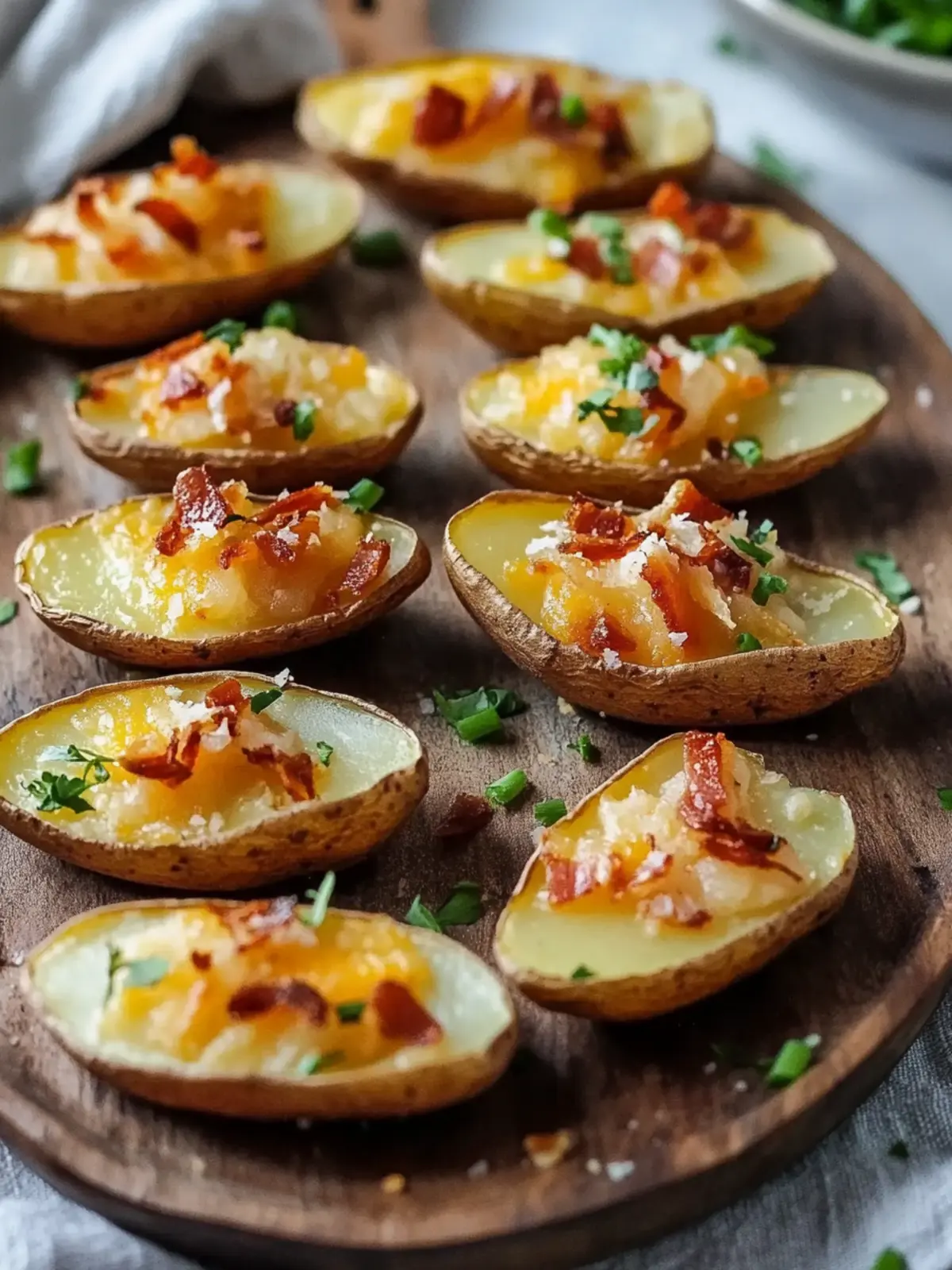 Tasty Mini Potato Skins: Your New Favorite Game Day Snack 2 Tasty Mini Potato Skins