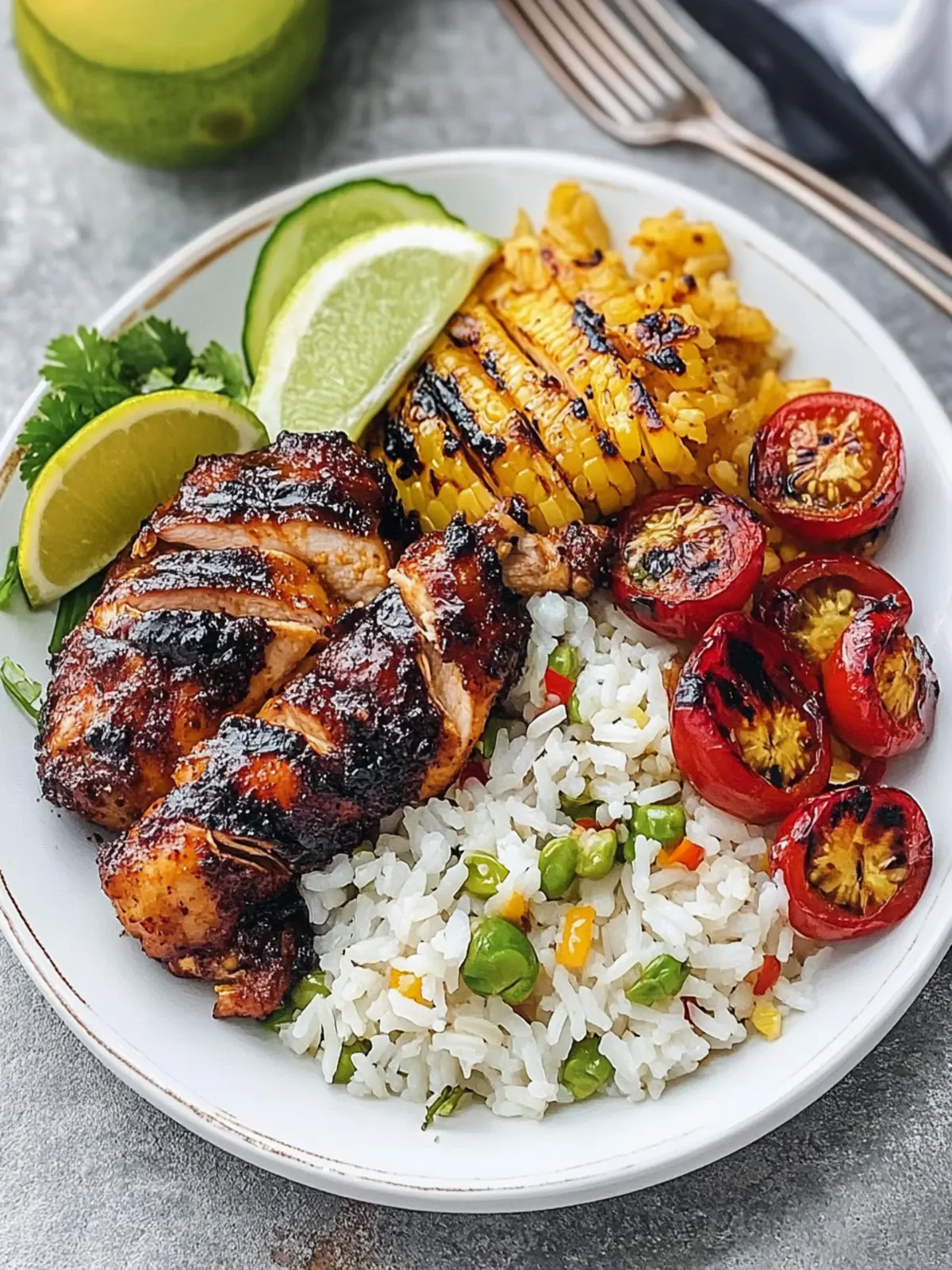 Delicious Jerk Chicken with Coconut Rice for Flavorful Nights 3 Jerk Chicken with Coconut Rice