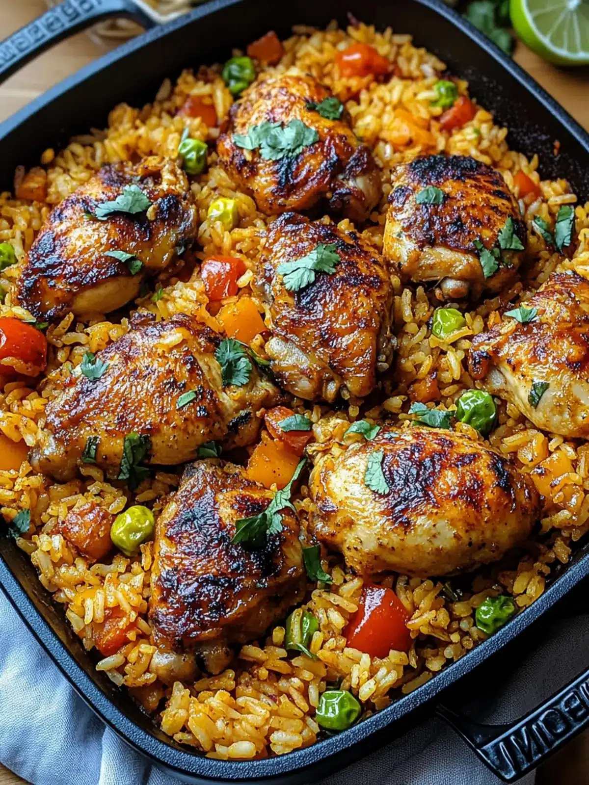 Caribbean Chicken and Rice: Your New Family Favorite Dish 4 Caribbean Chicken and Rice