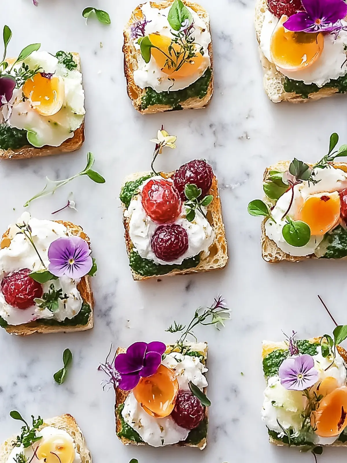 Spring Canapés: Effortless Fresh Bites for Every Gathering 2 Spring Canapés