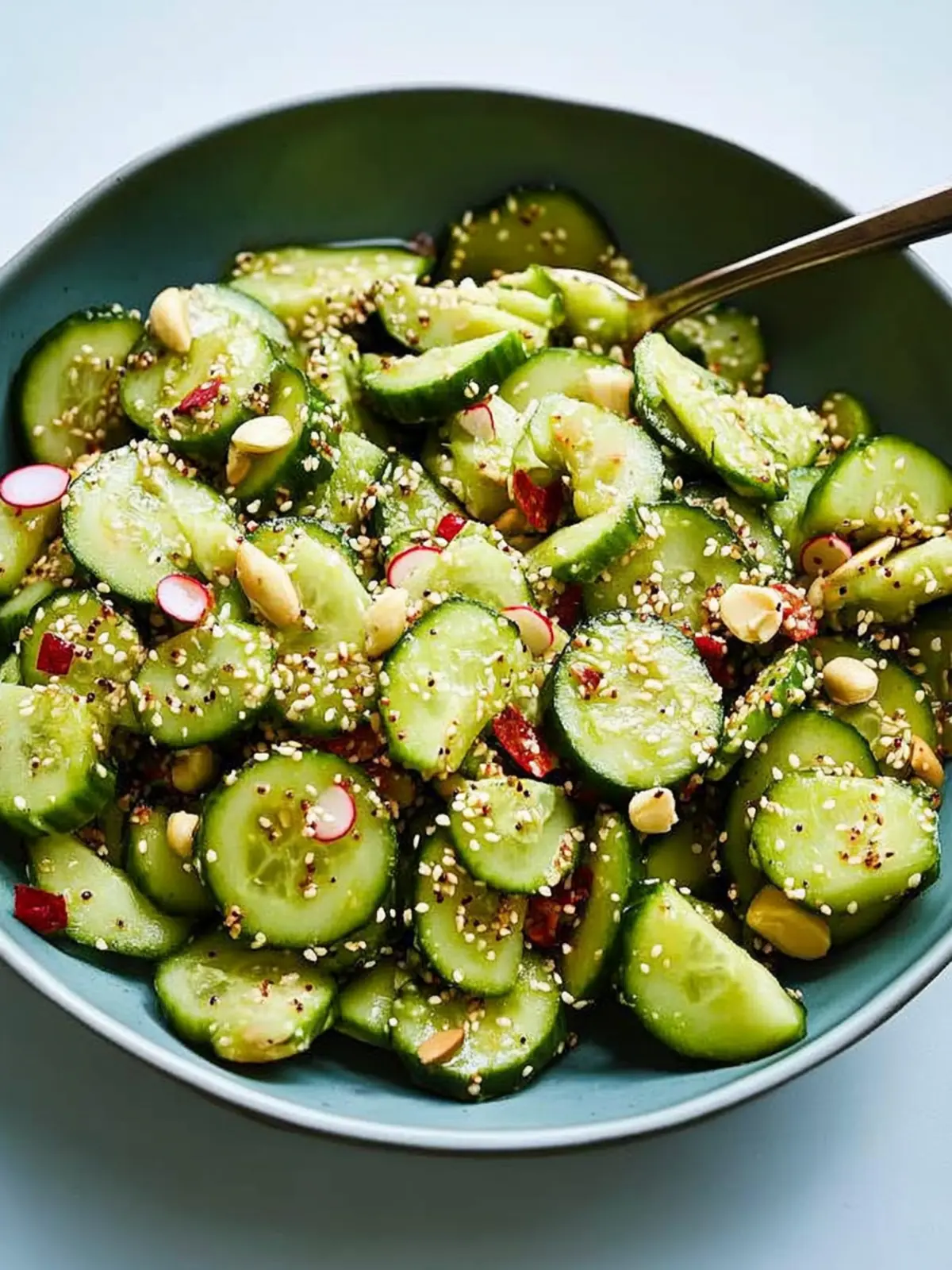Sesame Cucumber and Avocado Salad for a Refreshing Crunch 3 Sesame Cucumber and Avocado Salad