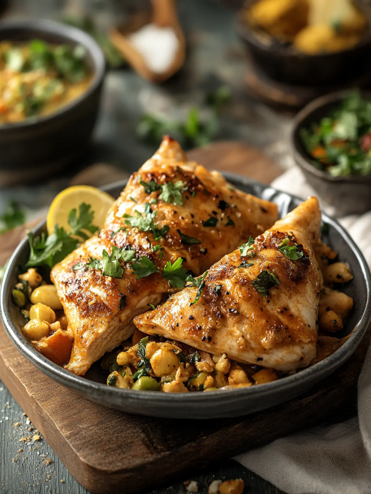 Moroccan Spiced Chicken Briouats for Flavorful Appetizers 3 Moroccan Spiced Chicken Briouats