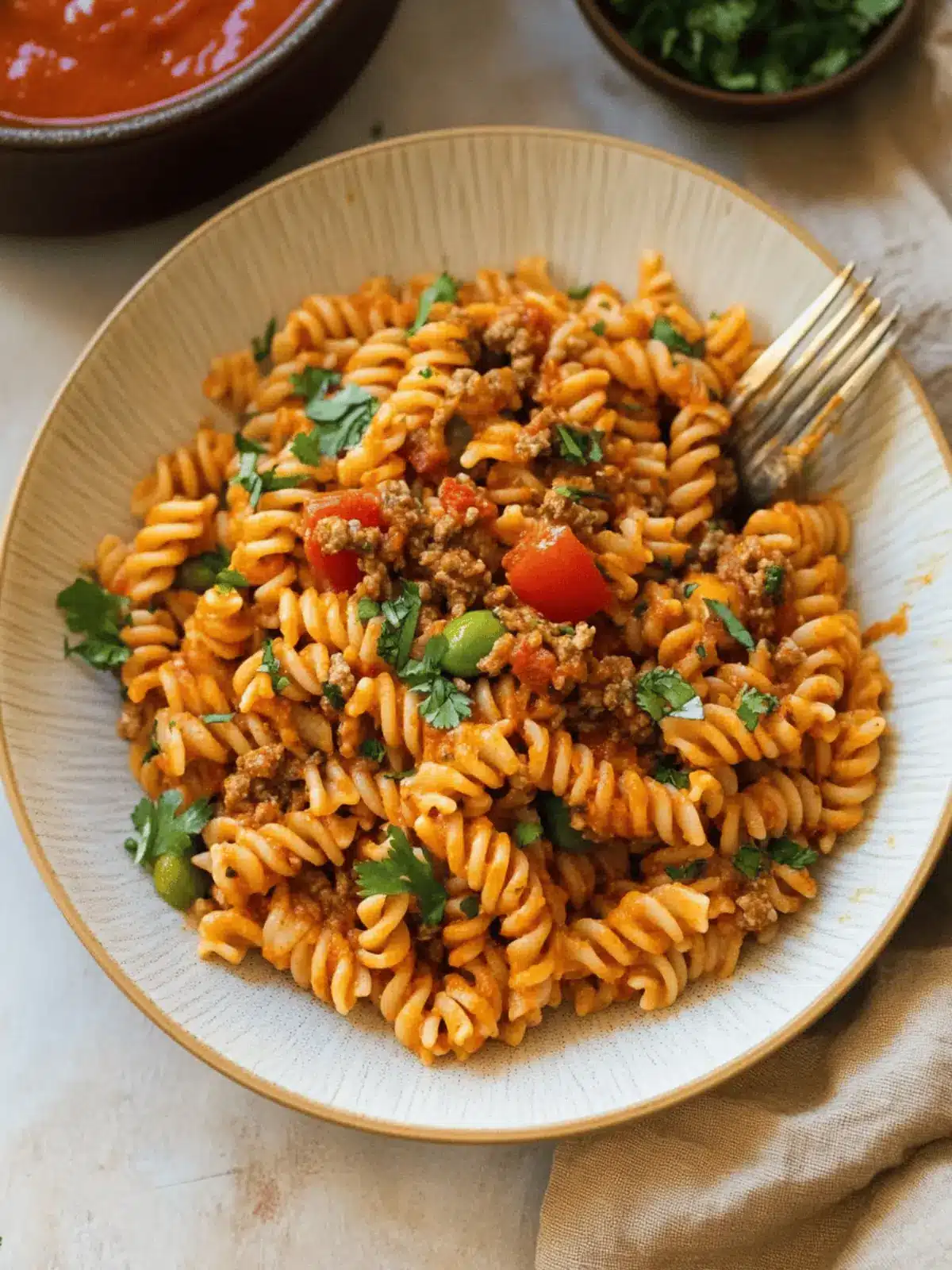 Creamy Taco Pasta for the Ultimate Weeknight Win 4 Taco Pasta