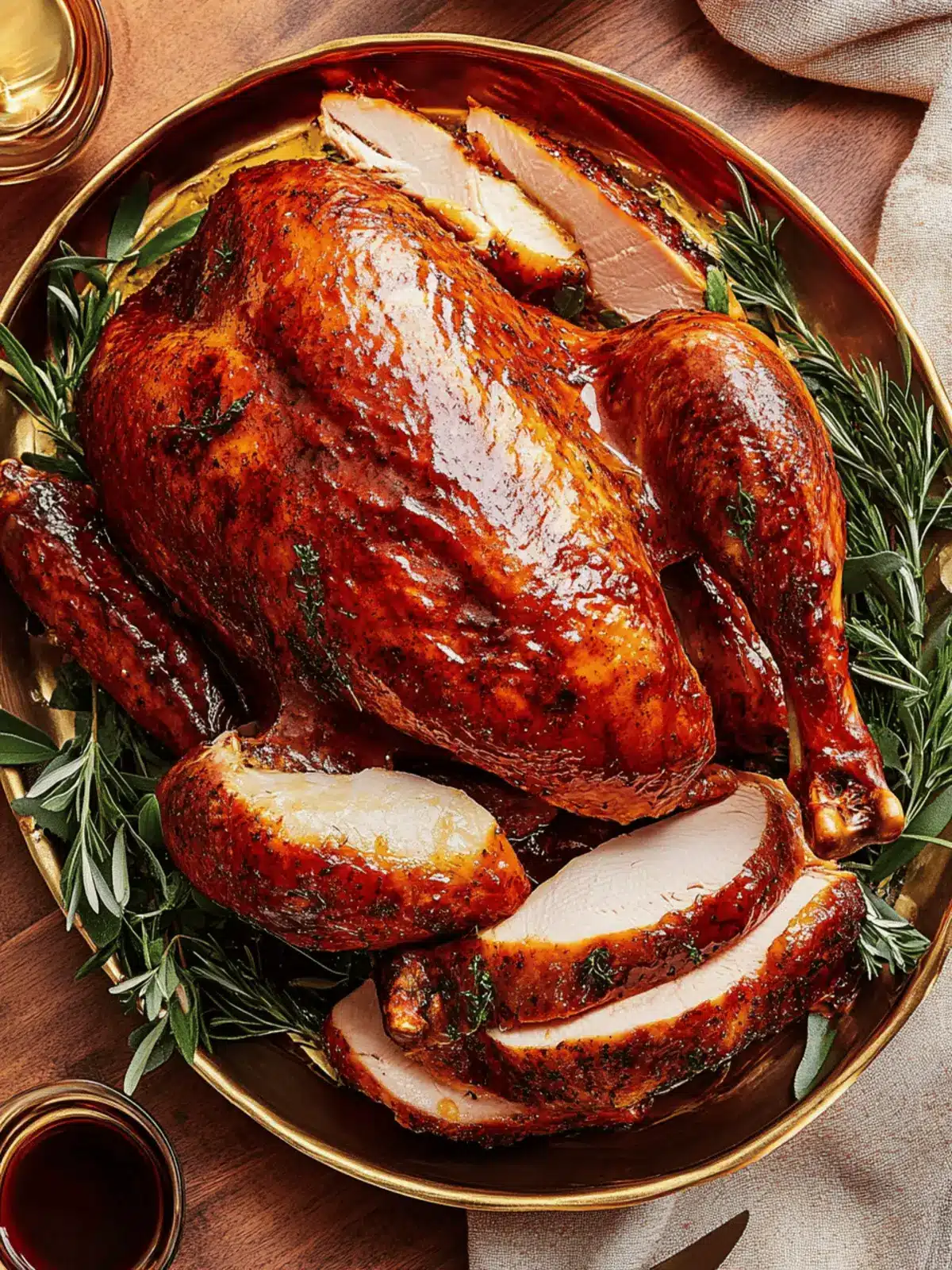 Maple-Butter-Glazed Turkey: Juicy and Irresistibly Delicious 4 Maple-Butter-Glazed Turkey
