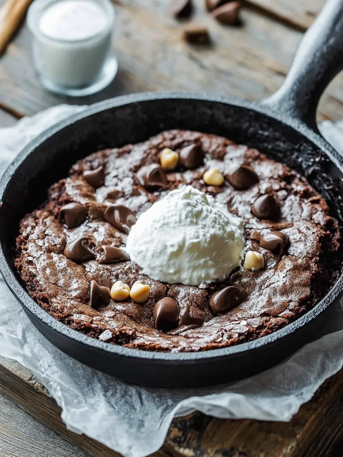 Irresistibly Fudgy Skillet Brownies Recipe You ll Love 4 Skillet Brownies Recipe