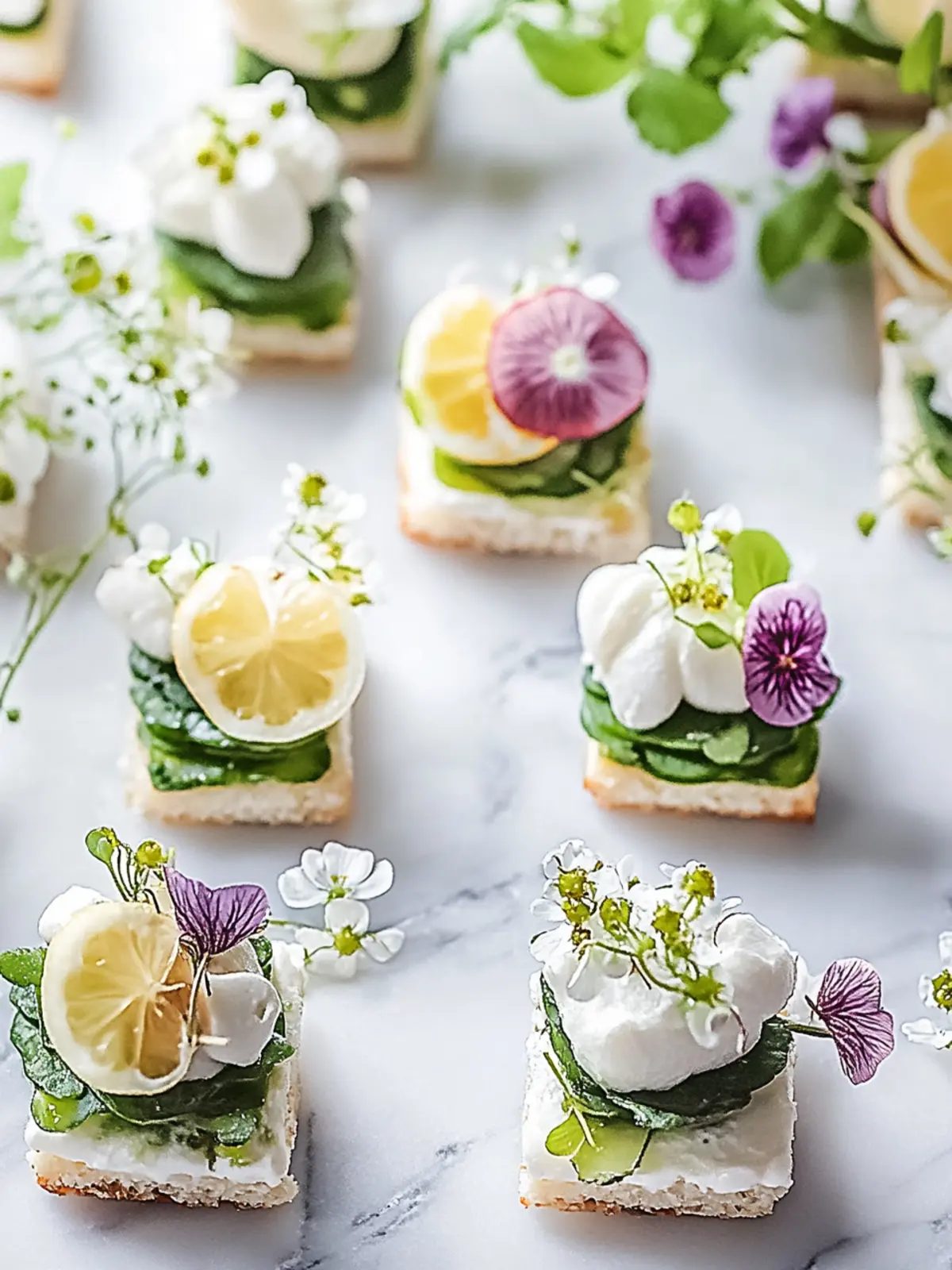 Spring Canapés: Effortless Fresh Bites for Every Gathering 3 Spring Canapés