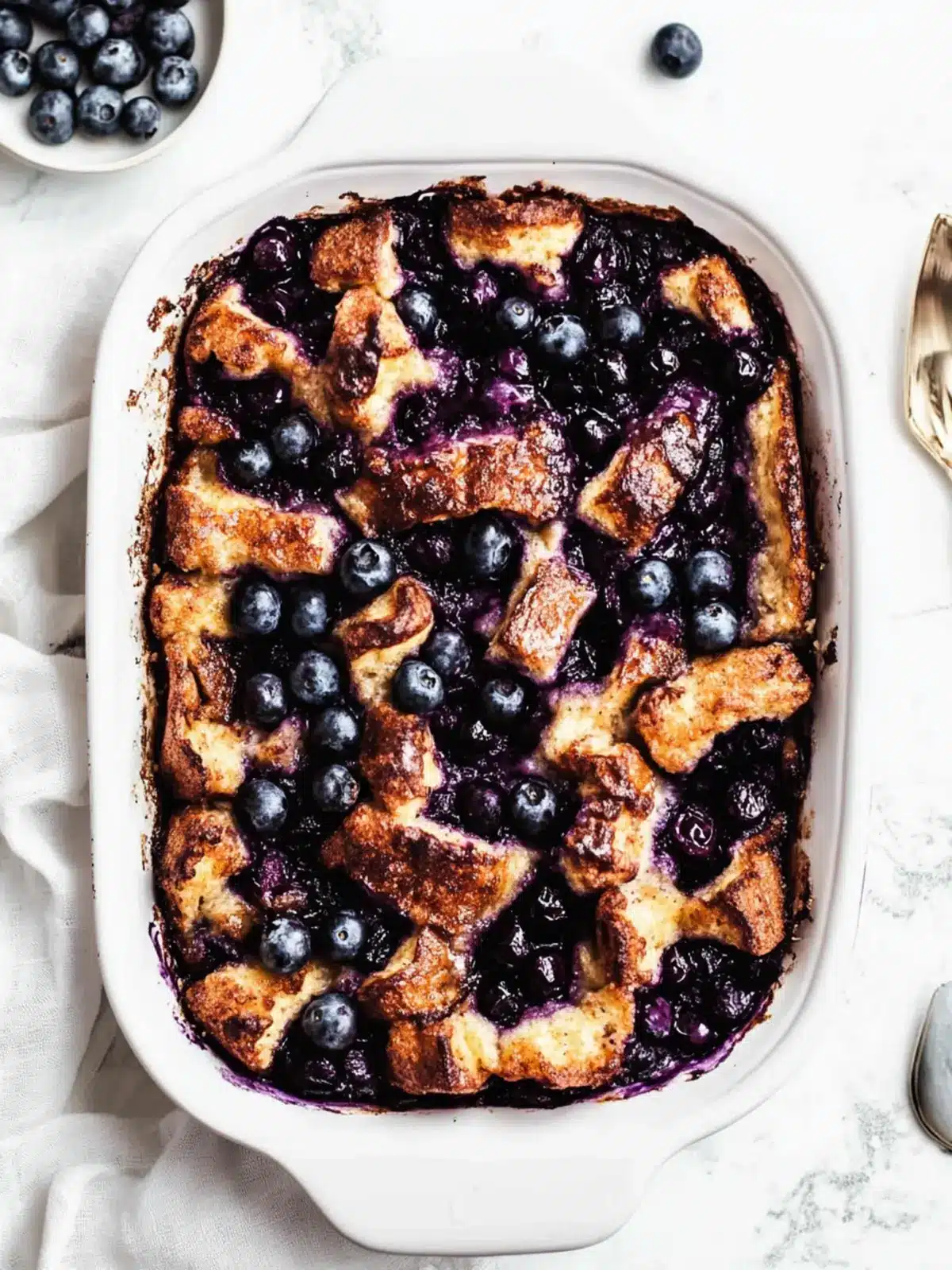 Blueberry French Toast Casserole for a Cozy Brunch Treat 2 Blueberry French Toast Casserole