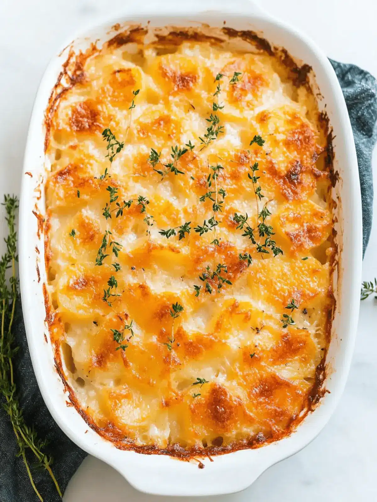 Lightened Scalloped Potato Gratin for Guilt-Free Indulgence 4 Scalloped Potato Gratin