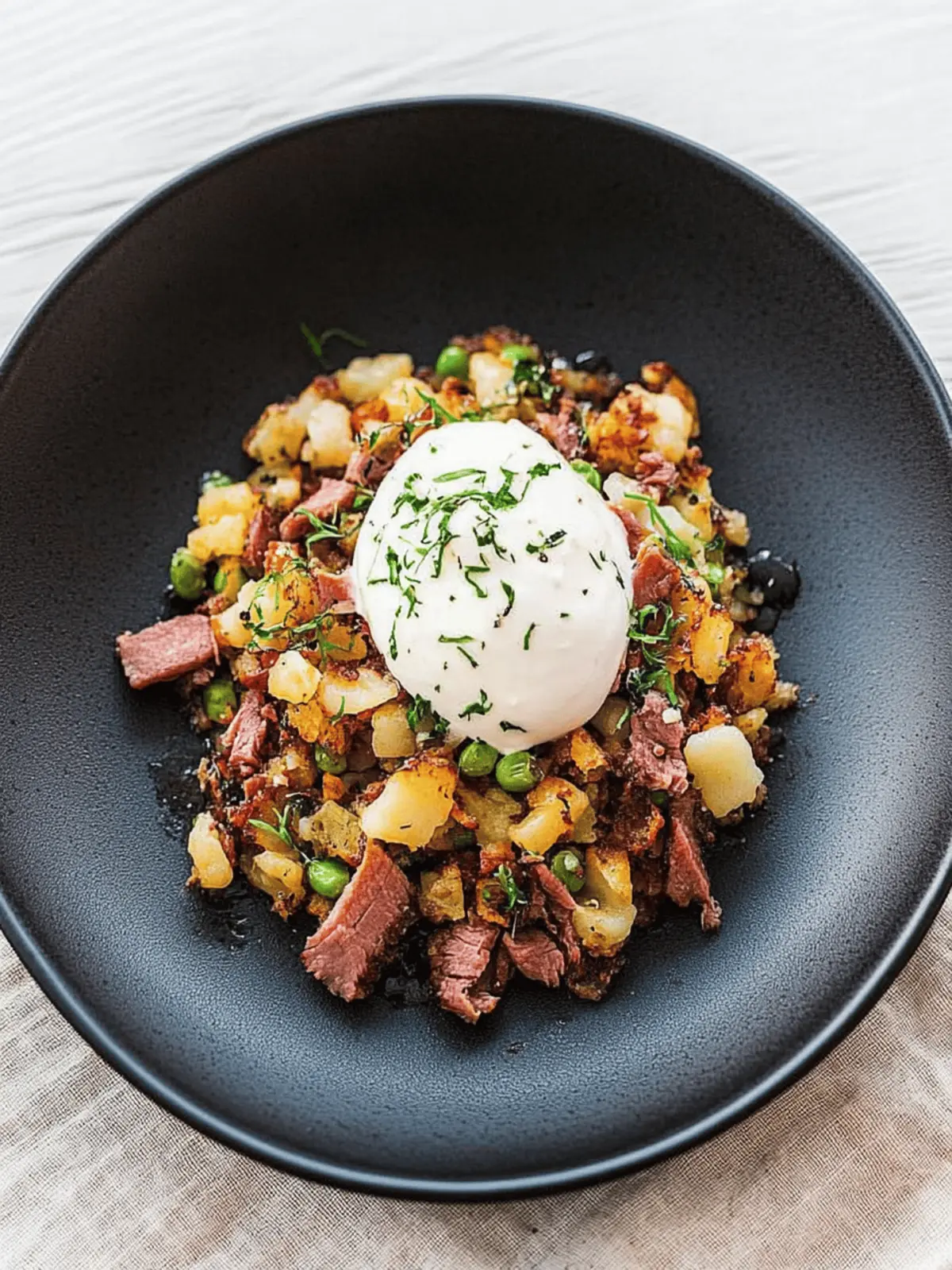 Hearty Corned Beef Hash Recipe with Perfectly Cooked Eggs 2 Corned Beef Hash Recipe