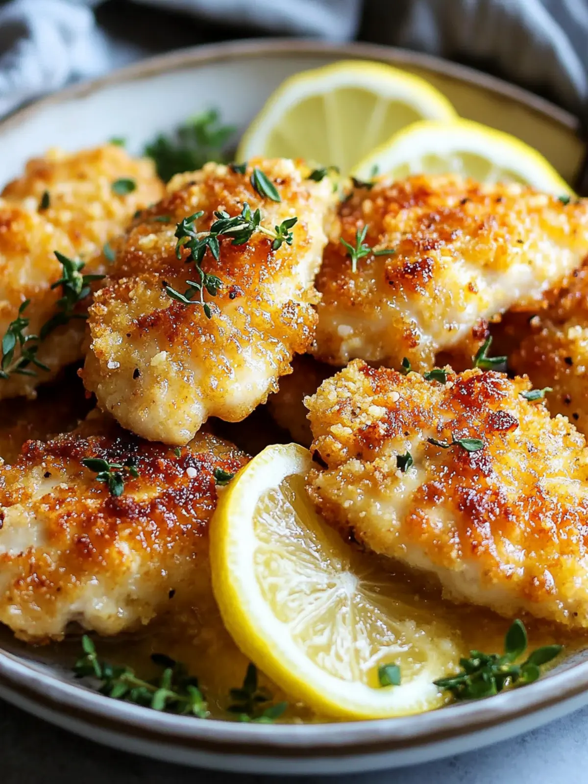 Crispy Zesty Lemon Pecorino Chicken for a Flavor-Packed Dinner 4 Crispy Zesty Lemon Pecorino Chicken