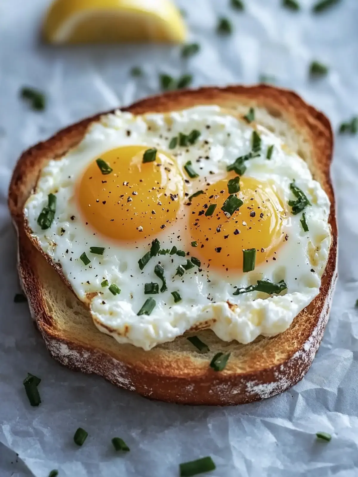 Satisfying Egg and Ricotta Toast for Quick Morning Bliss 2 Egg and Ricotta Toast