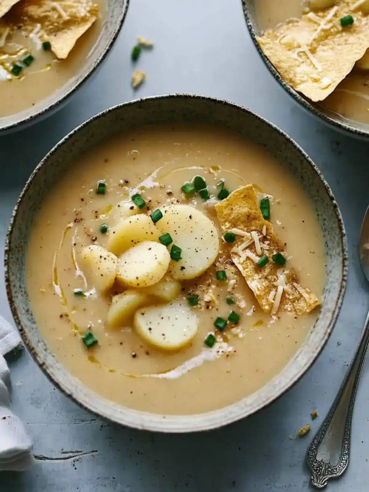 Creamy Slow-Cooker Cauliflower, Potato and White Bean Soup Delight 2 Slow-Cooker Cauliflower, Potato and White Bean Soup
