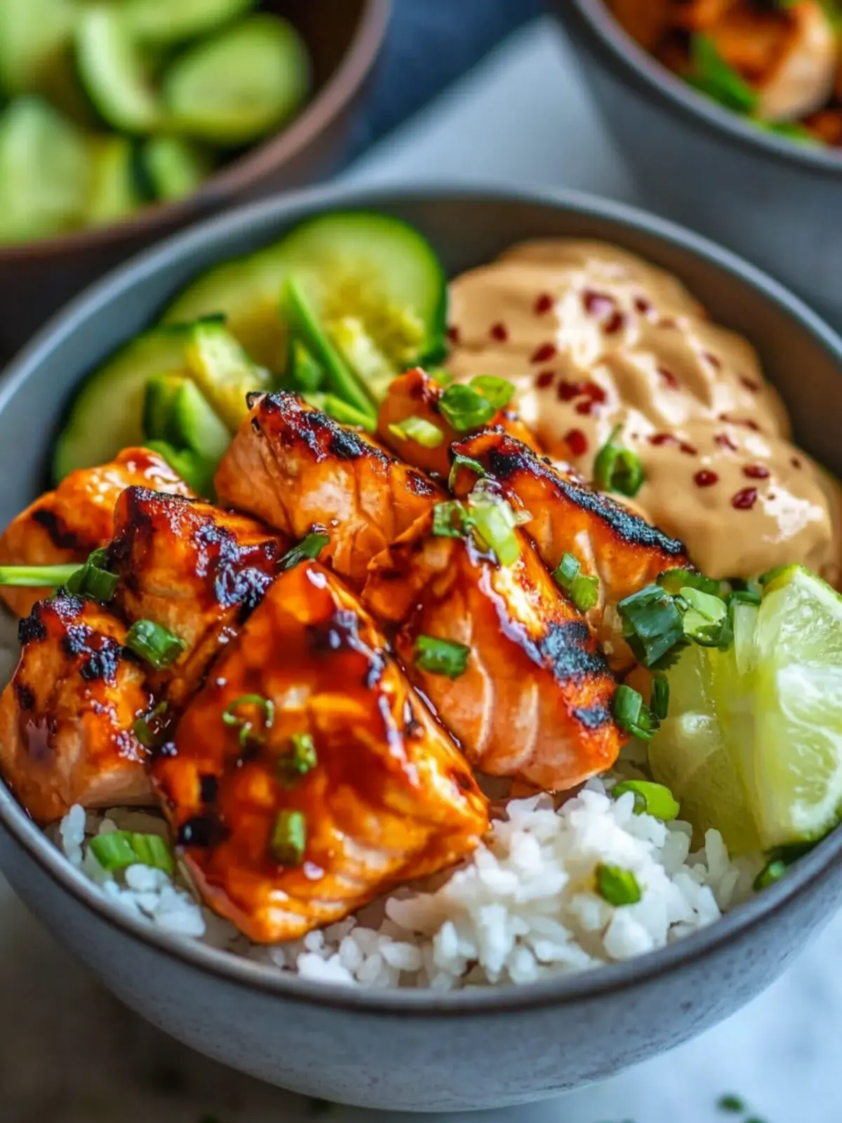 Savor Sriracha Honey Salmon Bowls for Easy Gourmet Nights 4 Sriracha Honey Salmon Bowls