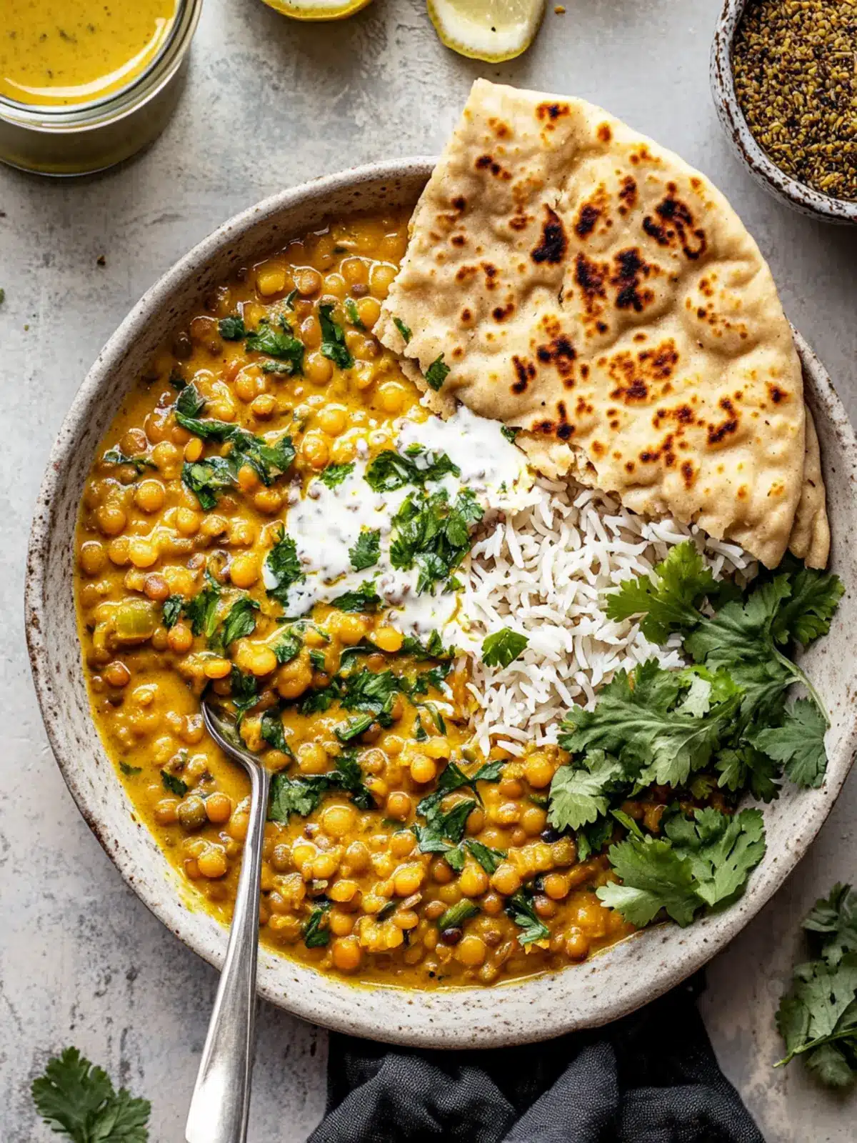 Delicious Creamy Lentil Curry for a Cozy Weeknight Dinner 4 Creamy Lentil Curry