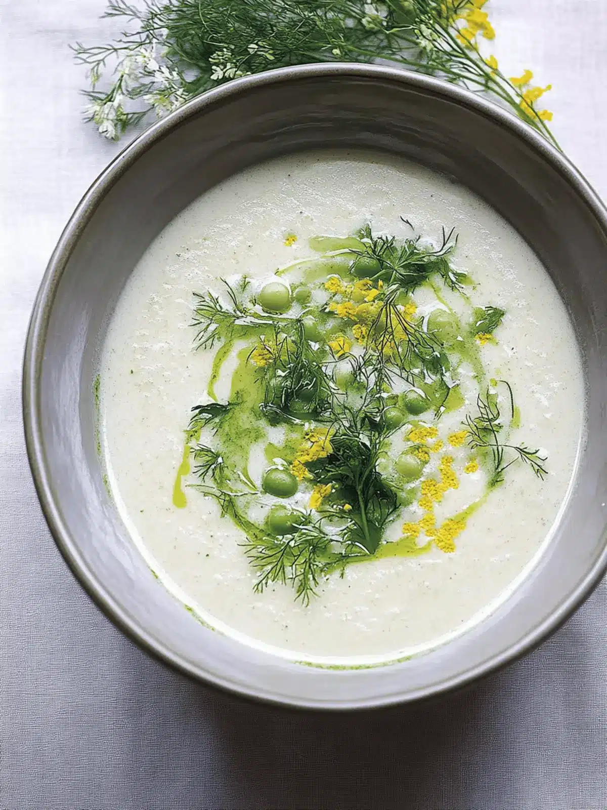 Irresistible Hot Yoghurt and Broad Bean Soup Delight 4 Hot yoghurt and broad bean soup