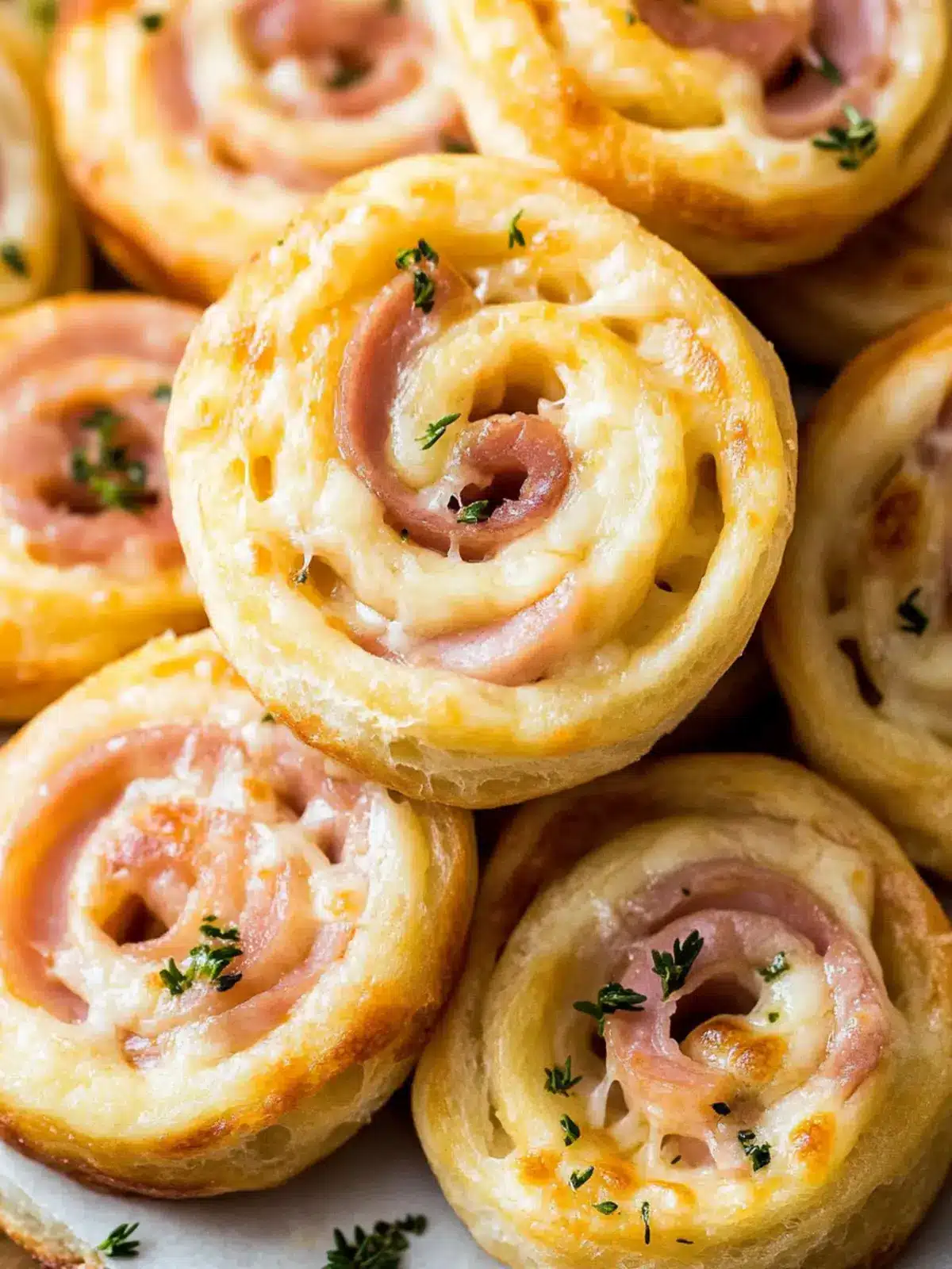 Delicious Ham and Cheese Pinwheels for Quick Anytime Snacking 3 Ham and Cheese Pinwheels