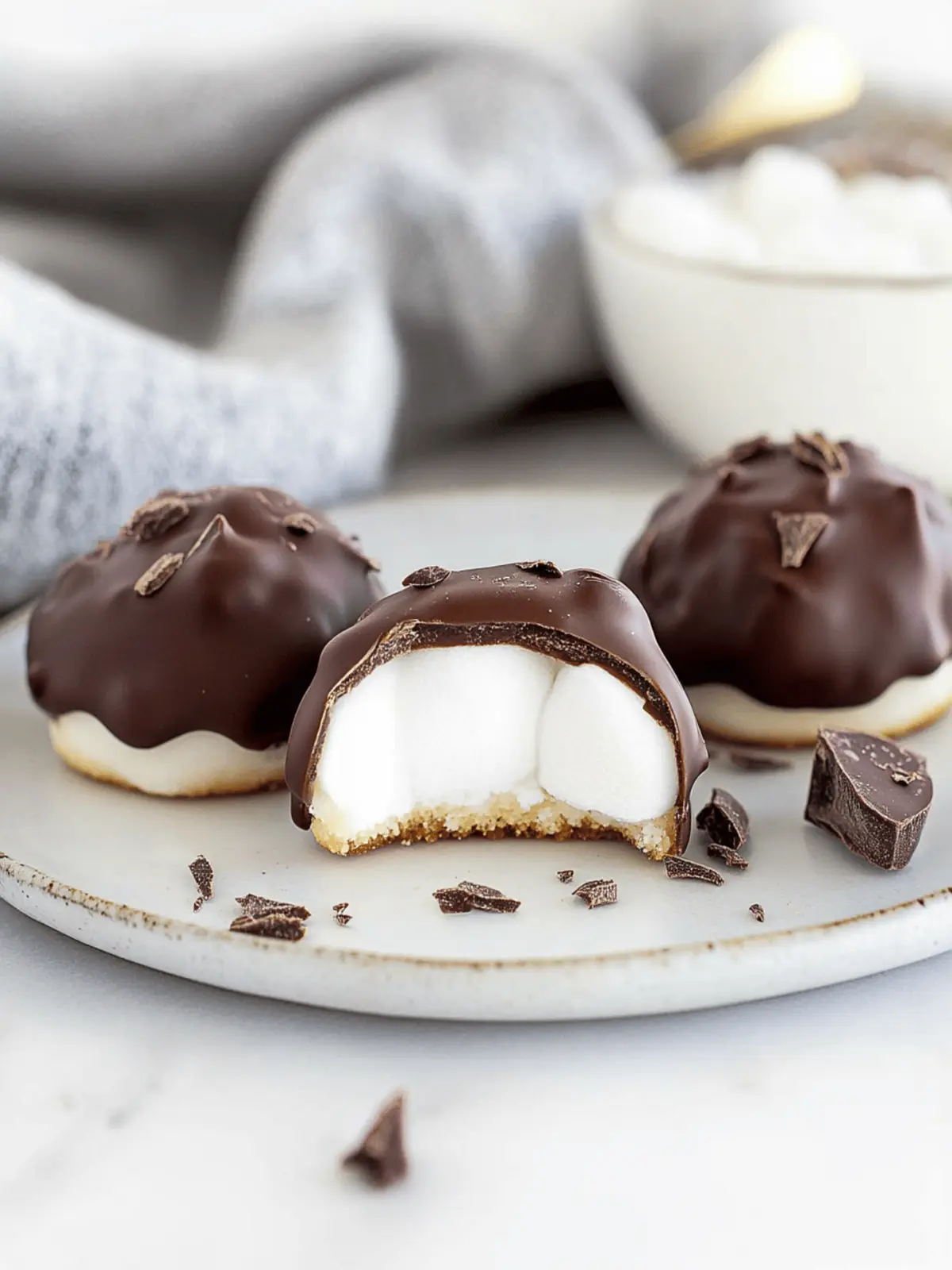 Irresistible Chocolate Covered Marshmallow Cookies for Sweet Cravings 2 Chocolate Covered Marshmallow Cookies