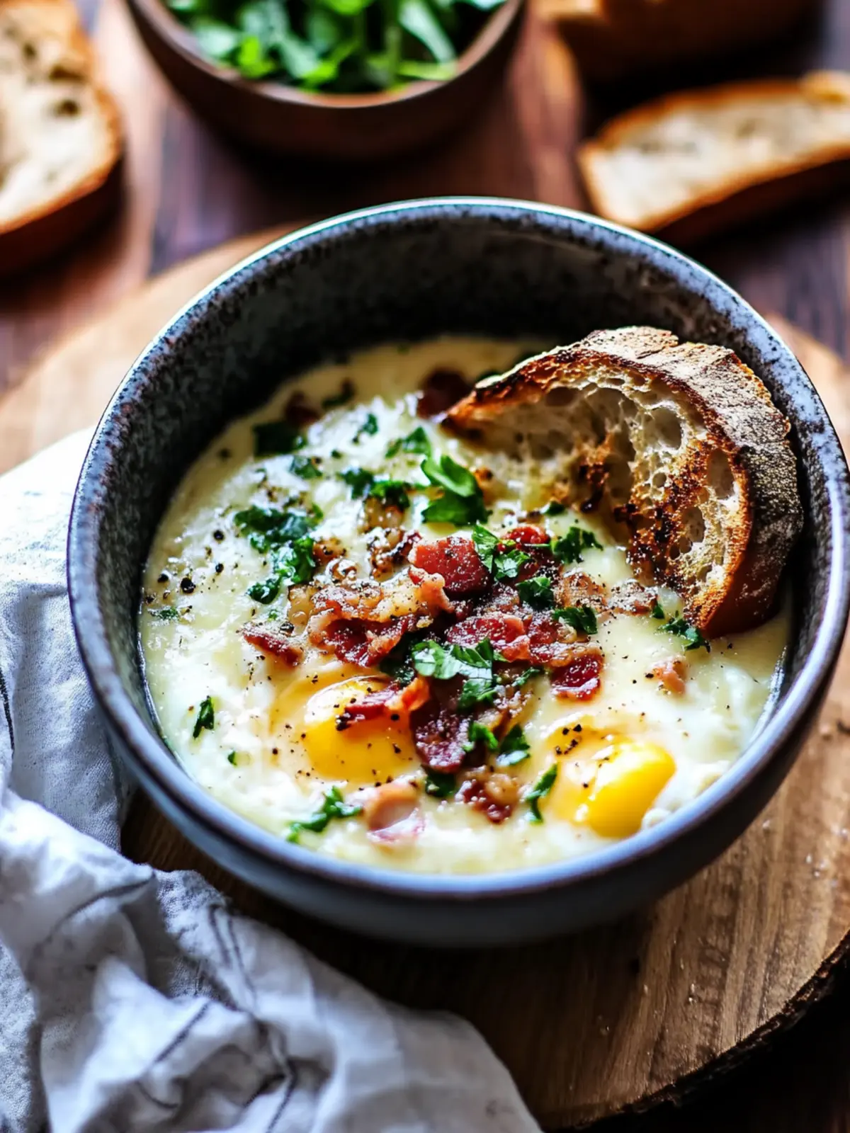 Cozy Bacon & Egg Breakfast Soup for a Perfect Winter Morning 4 Cozy Bacon & Egg Breakfast Soup