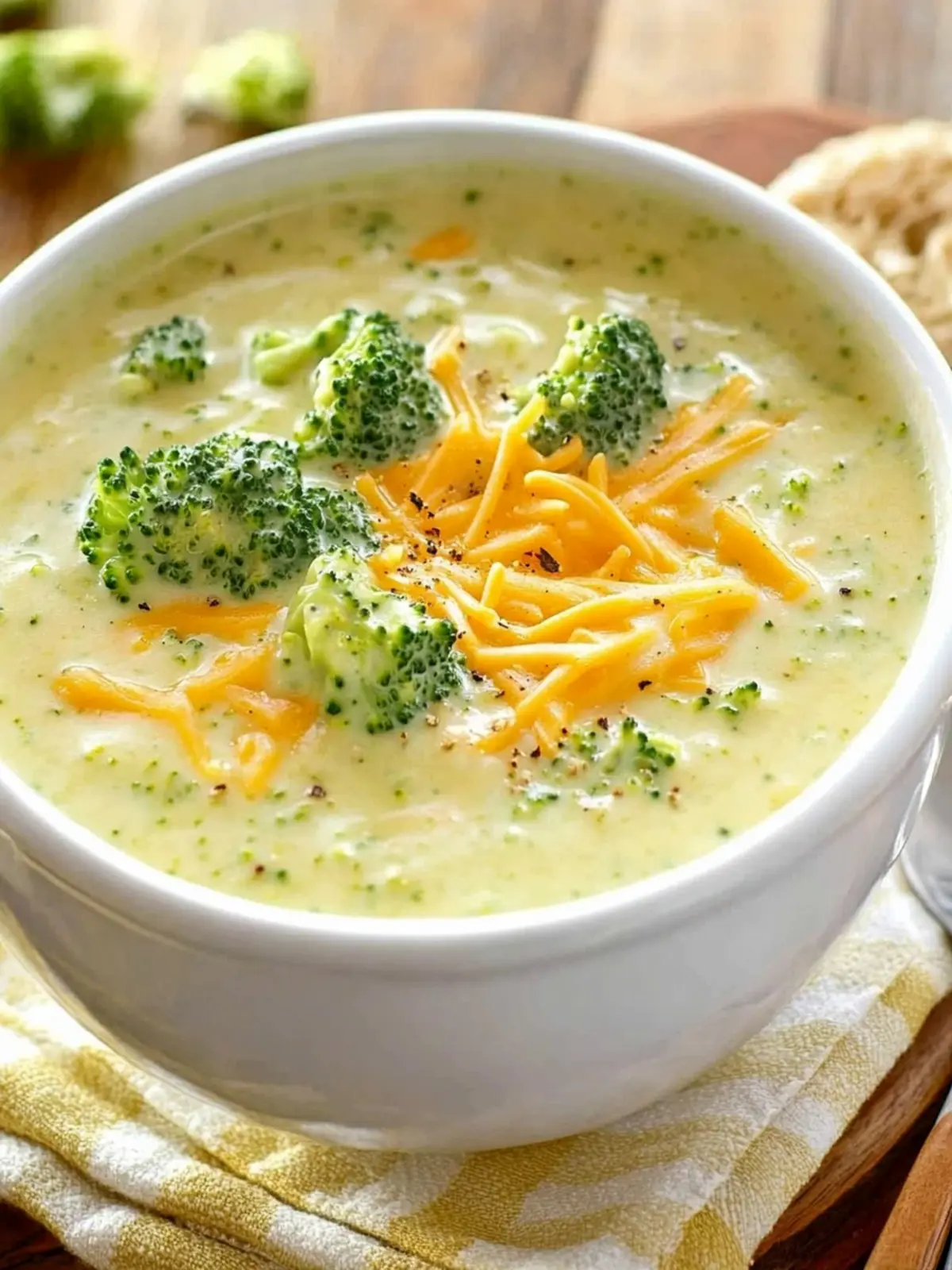 Creamy Panera s Broccoli Cheddar Soup You Can Make at Home 2 Panera s Broccoli Cheddar Soup