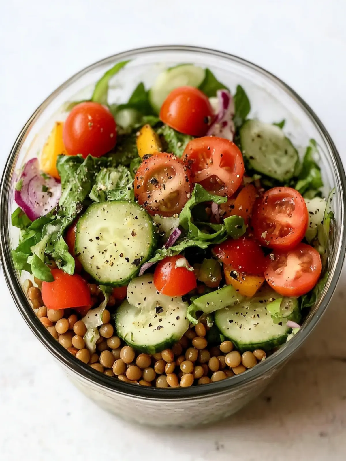 Lentil Slaws: Easy Meal Prep for Fresh and Flavorful Lunches 3 Lentil Slaws