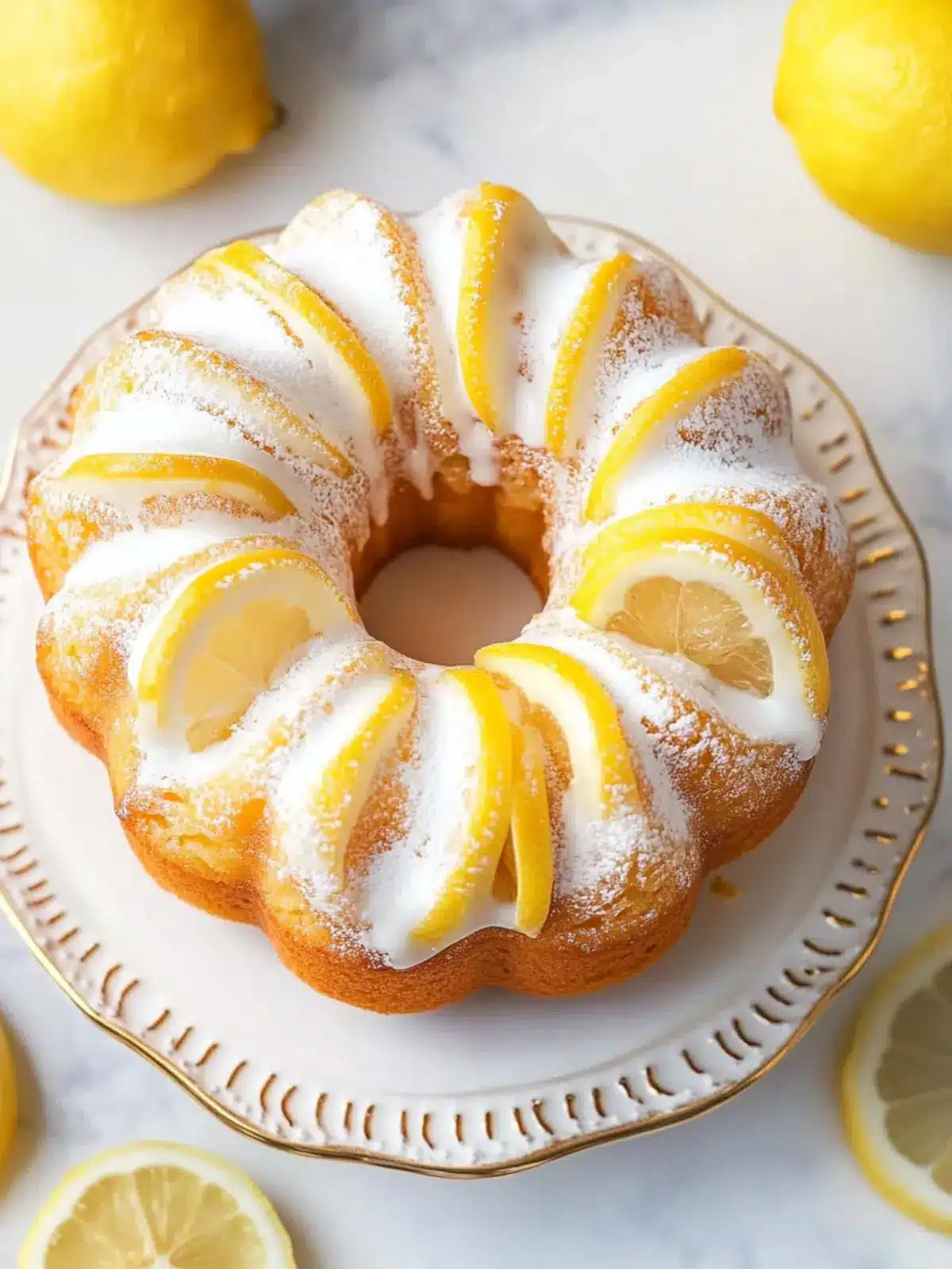 Zesty Lemon Mini Bundt Cake Recipe for Perfect Sweet Treats 3 Lemon Mini Bundt Cake