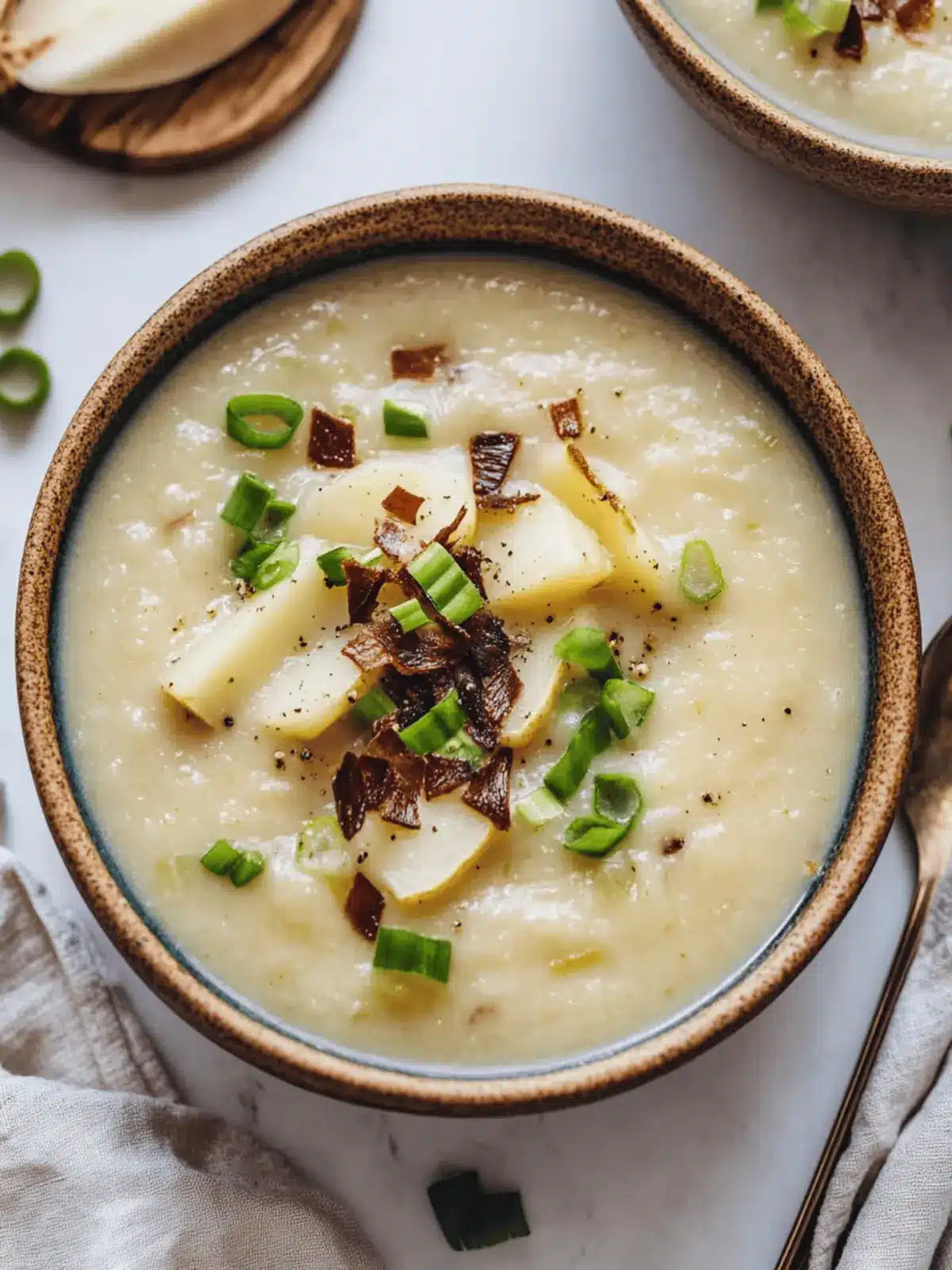 Creamy Vegan Potato Leek Soup for Cozy Comfort on Chilly Days 3 Creamy Vegan Potato Leek Soup