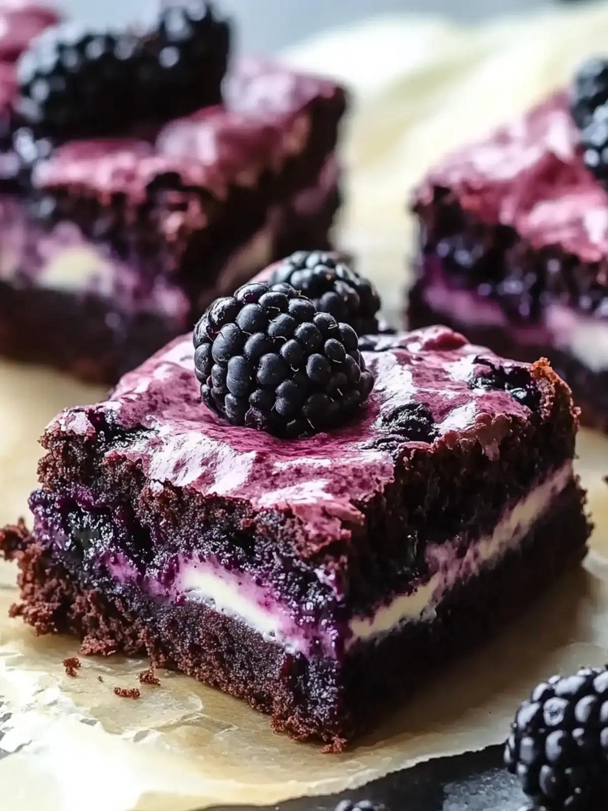Irresistible Blackberry Cream Cheese Brownies You ll Love 2 Blackberry Cream Cheese Brownies