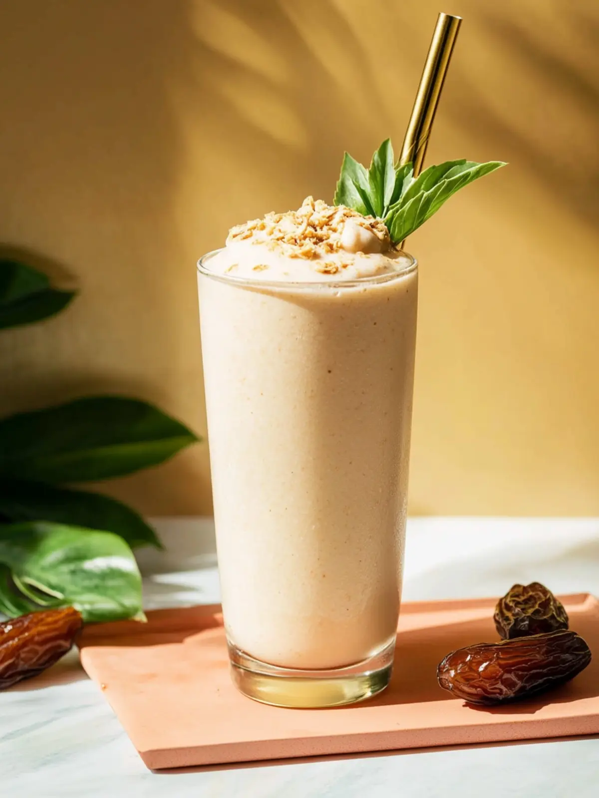 Cool Off with a Creamy Palm Springs Date Shake Delight 3 Palm Springs Date Shake