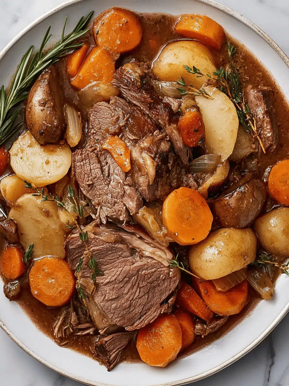 Savory Slow-Cooker Pot Roast: Effortless Comfort Food Delight 3 Slow-Cooker Pot Roast