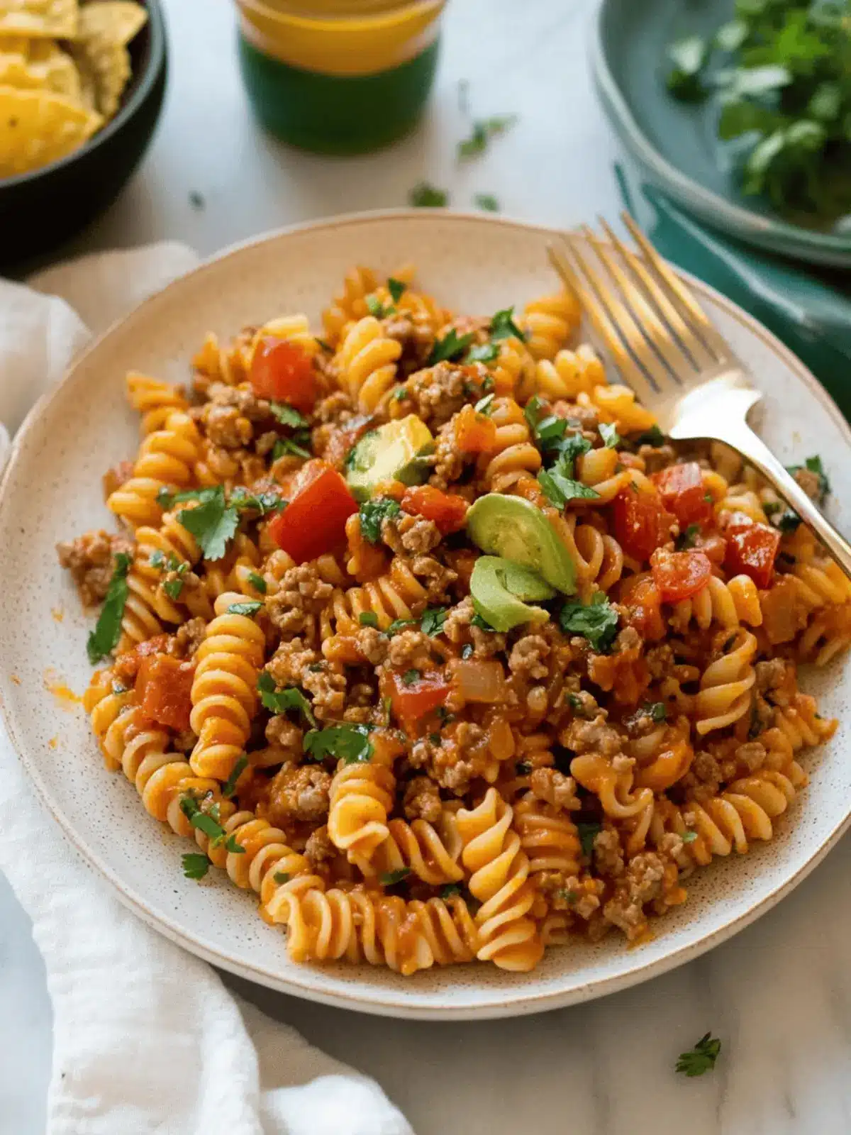 Creamy Taco Pasta for the Ultimate Weeknight Win 3 Taco Pasta