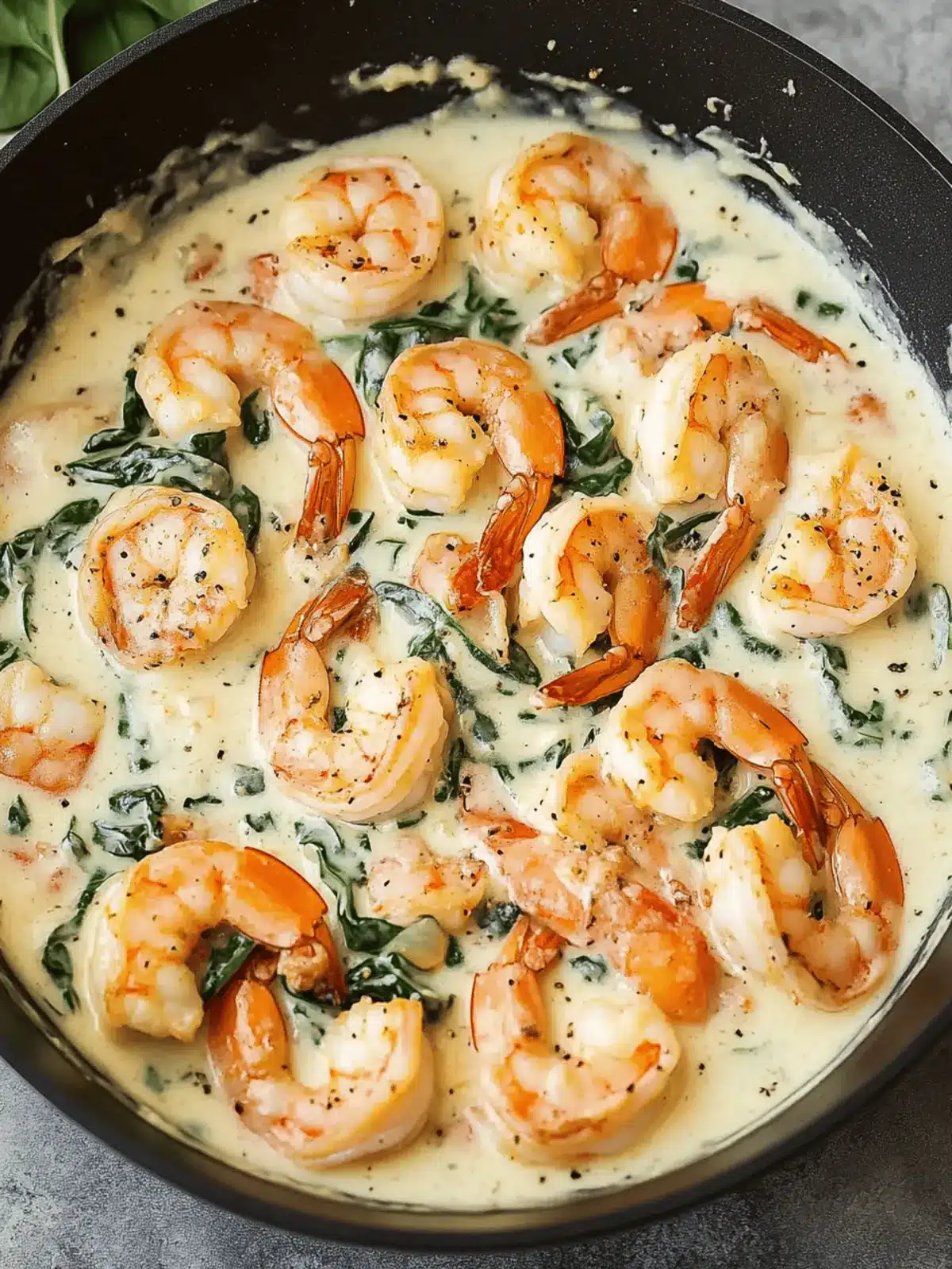 Creamy Parmesan and Spinach Shrimp for Quick Weeknight Bliss 2 Creamy Parmesan and Spinach Shrimp