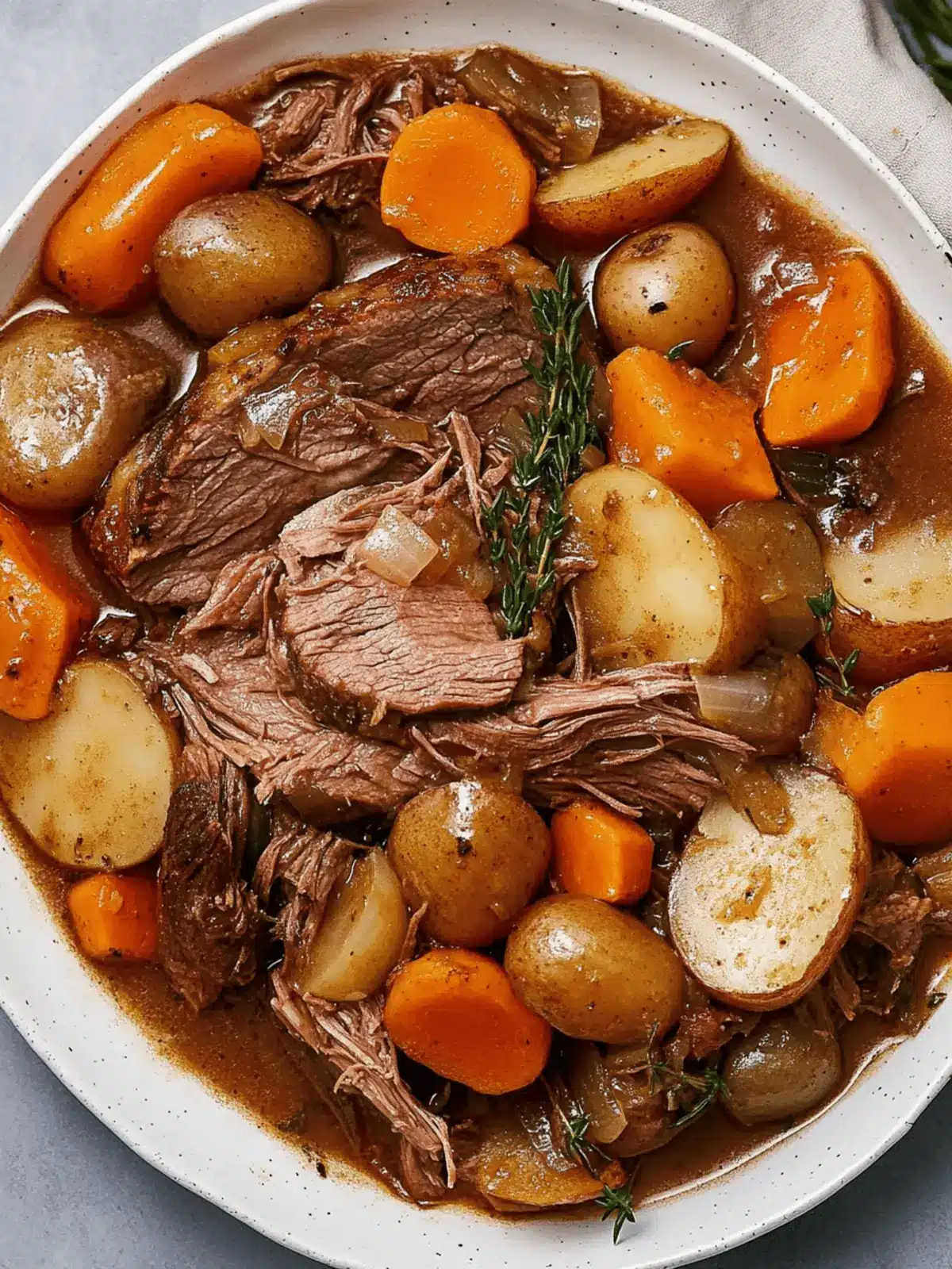 Savory Slow-Cooker Pot Roast: Effortless Comfort Food Delight 4 Slow-Cooker Pot Roast