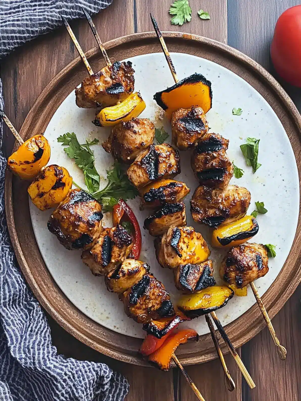 Savor Jamaican Jerk Chicken Grilled Kabobs for Summer Fun 4 Jamaican Jerk Chicken Grilled Kabobs