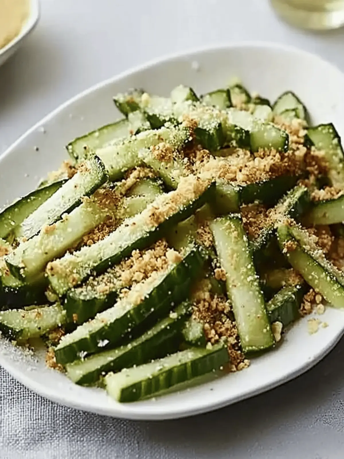 Zesty Cucumber Salad: Quick Asian Twist for Fresh Flavor 2 Cucumber salad