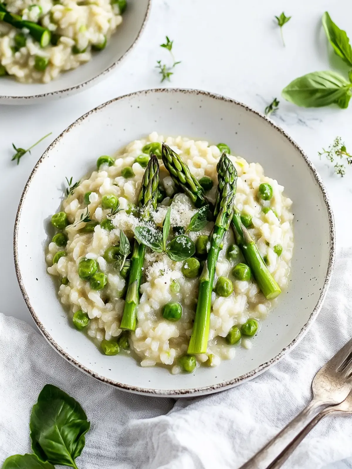 Irresistibly Creamy Vegan Asparagus Risotto for Spring Bliss 2 Vegan Asparagus Risotto