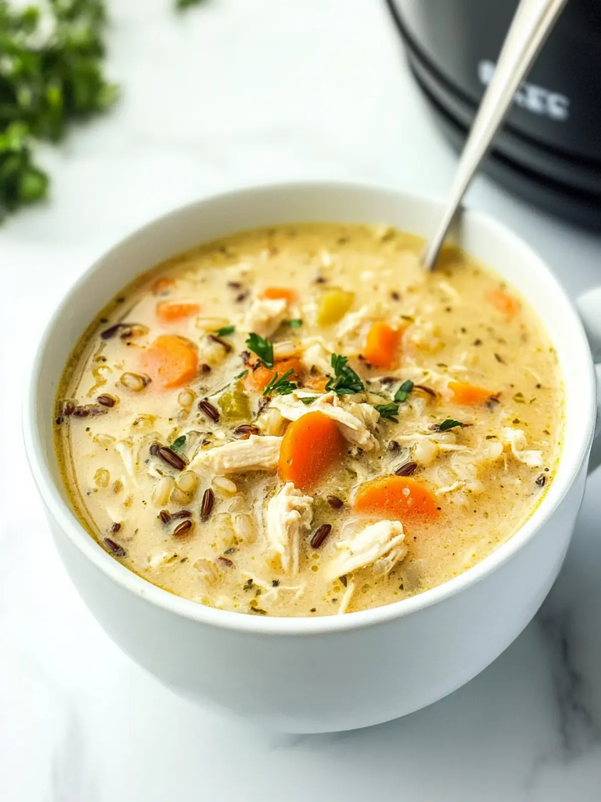 Cottage Cheese Crockpot Wild Rice Chicken Soup: Cozy Comfort 2 Cottage Cheese Crockpot Wild Rice Chicken Soup