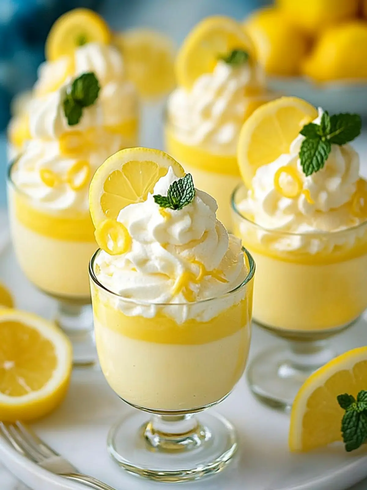 Irresistible Lemon Cheesecake Mousse for No-Bake Bliss 3 Lemon Cheesecake Mousse