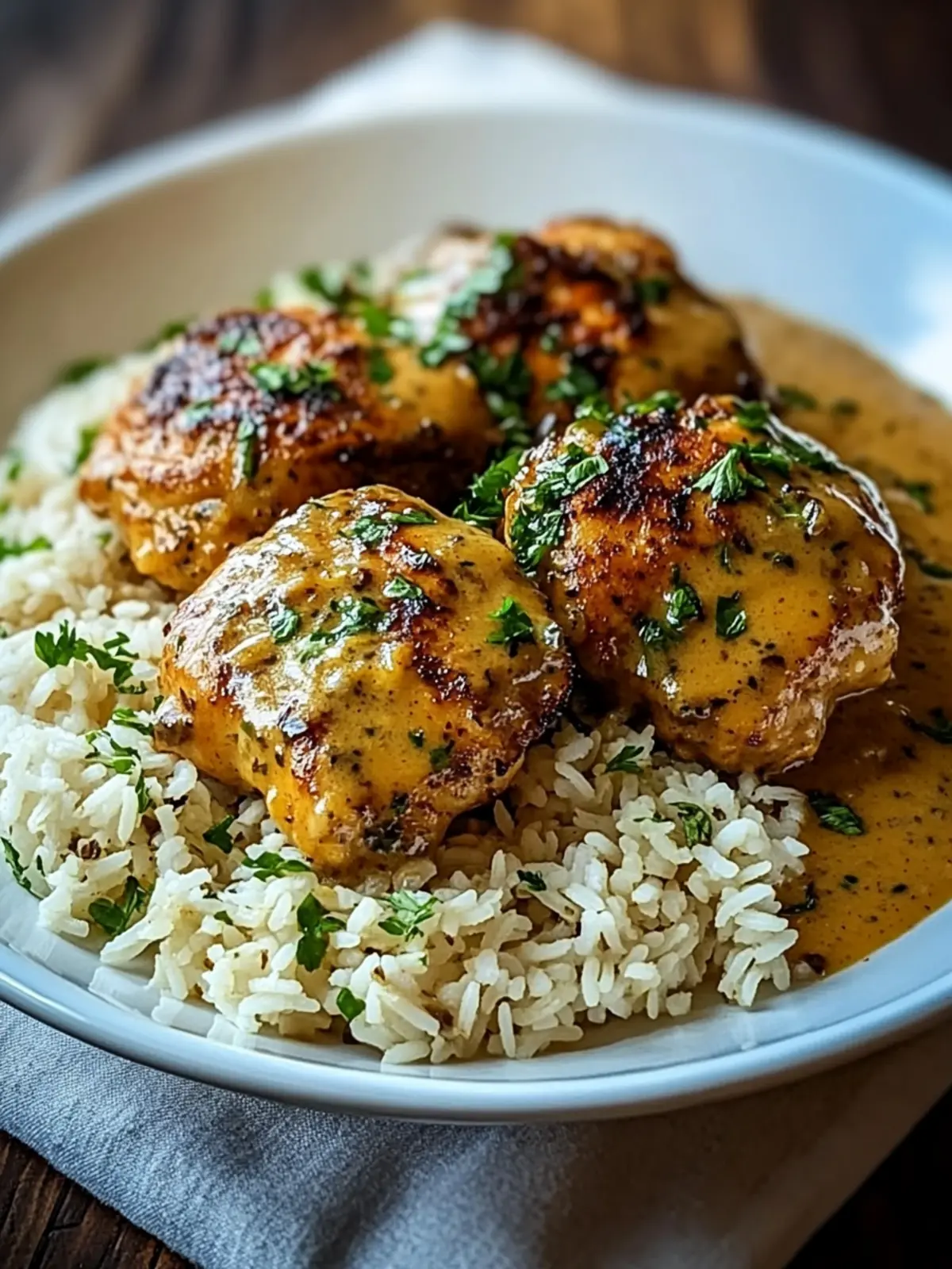 Savory Smothered Chicken and Rice for Ultimate Comfort Bliss 4 Smothered Chicken and Rice