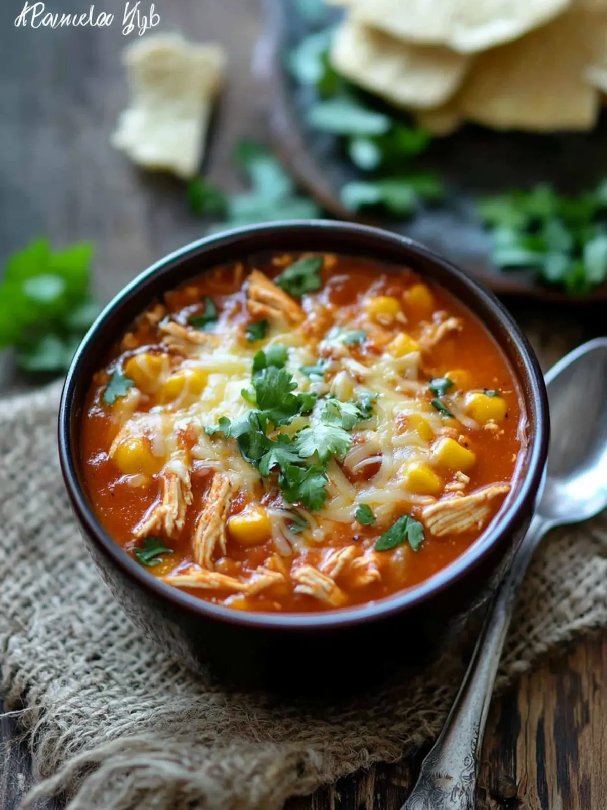 Savory BBQ Chicken Pizza Soup: A Family Favorite Delight 2 BBQ Chicken Pizza Soup