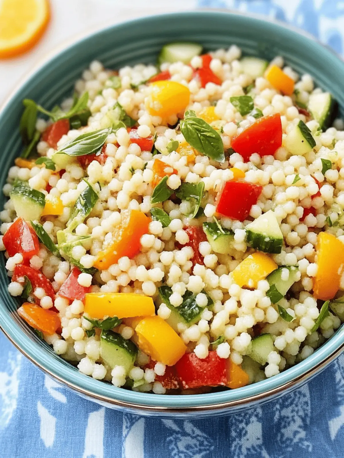 Simple Summertime Couscous Salad for Effortless Freshness 4 Simple Summertime Couscous Salad