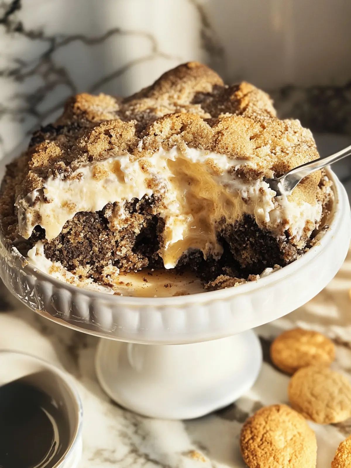 Irresistible Milk & Cookies Dump Cake for Sweet Moments 4 Milk & Cookies Dump Cake