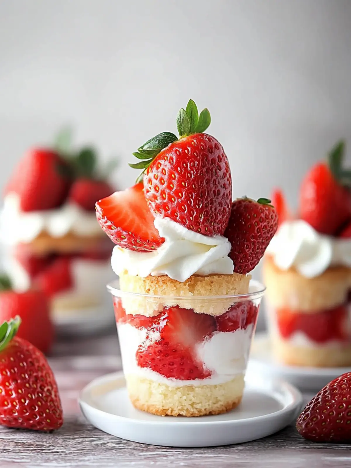 Irresistible Strawberry Shortcake Cups for Effortless Entertaining 4 Strawberry Shortcake Cups