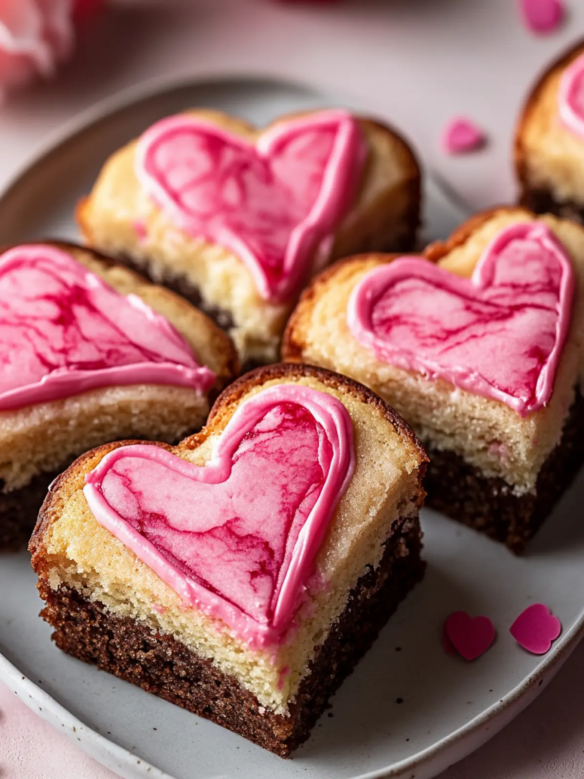 Valentine Brookies: Sweet Swirls of Love and Indulgence 4 Valentine Brookies