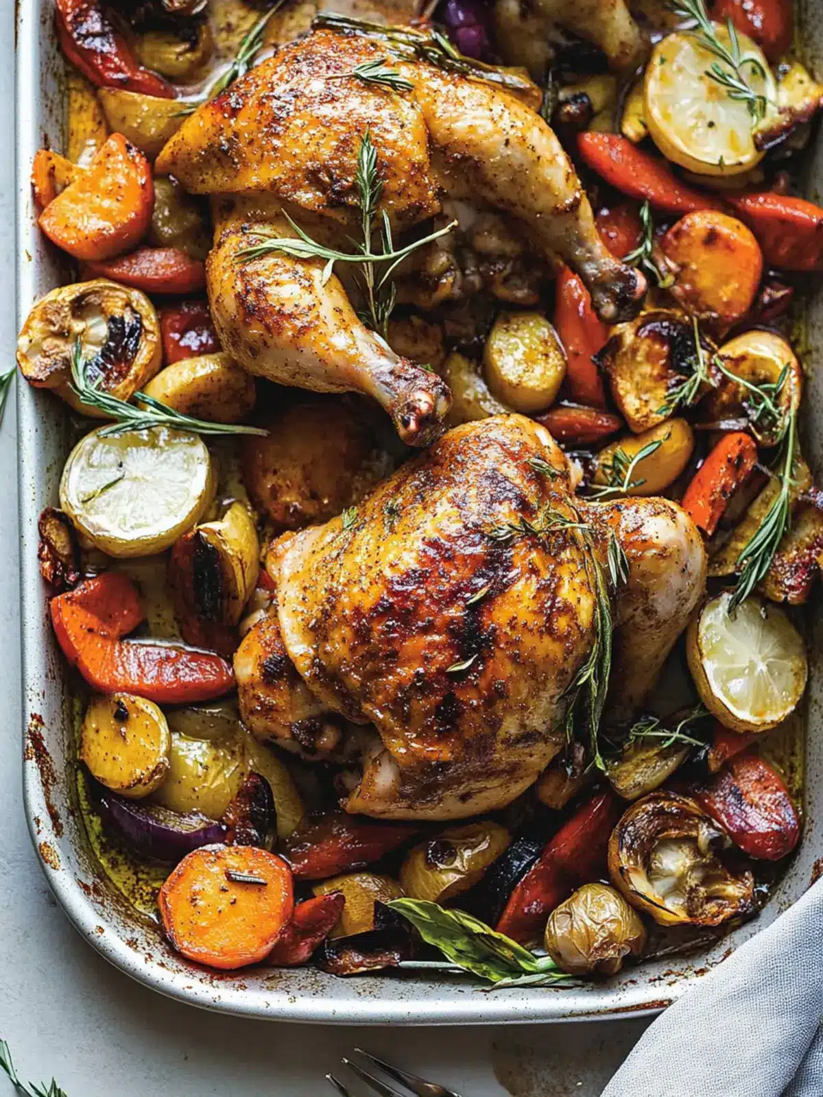 Savory Sheet Pan Paprika Chicken and Veggies for Dinner Bliss 3 Sheet Pan Paprika Chicken And Veggies