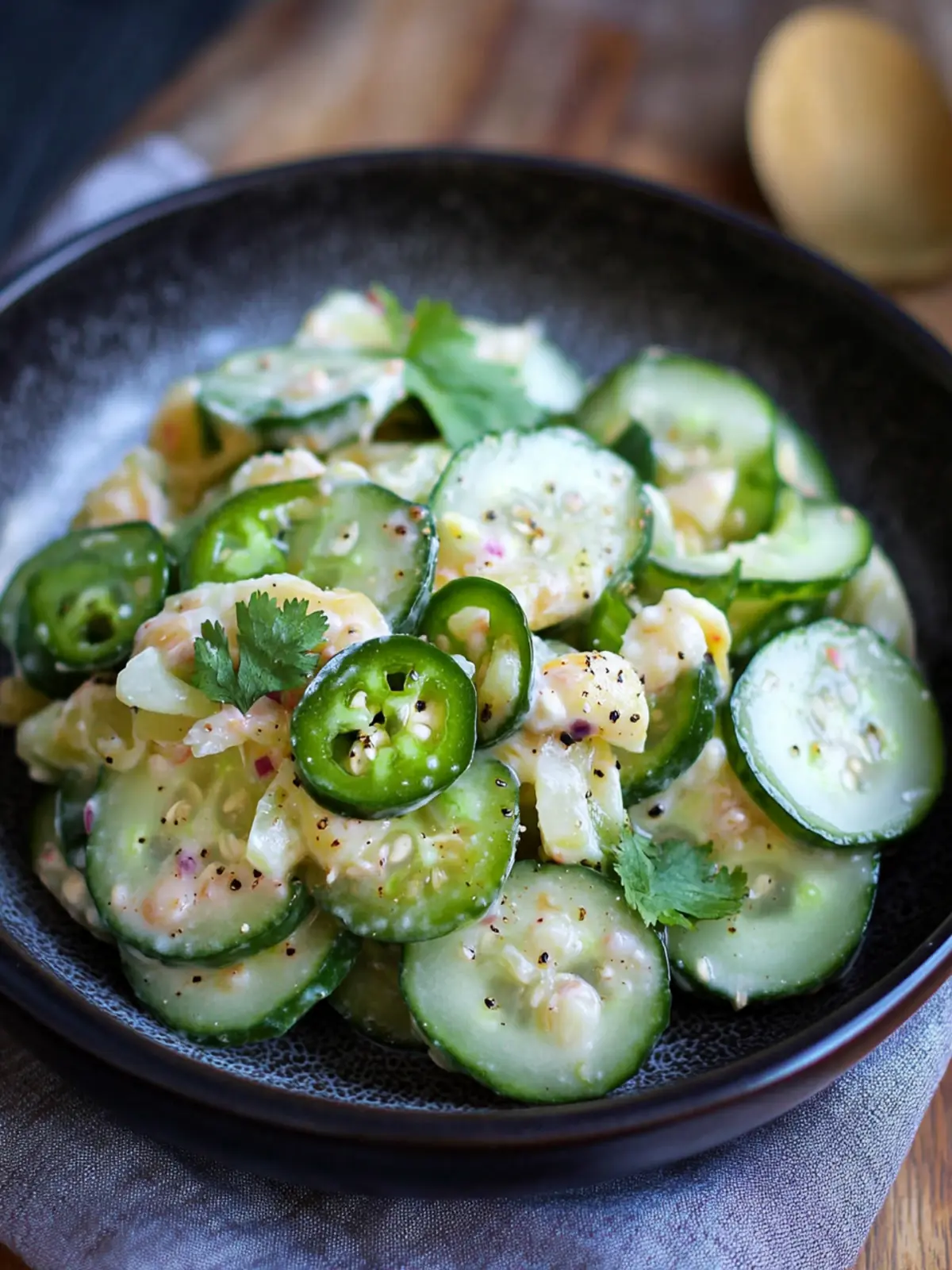 Refreshing Jalapeno Popper Cucumber Salad for Quick Delights 2 Jalapeno Popper Cucumber Salad
