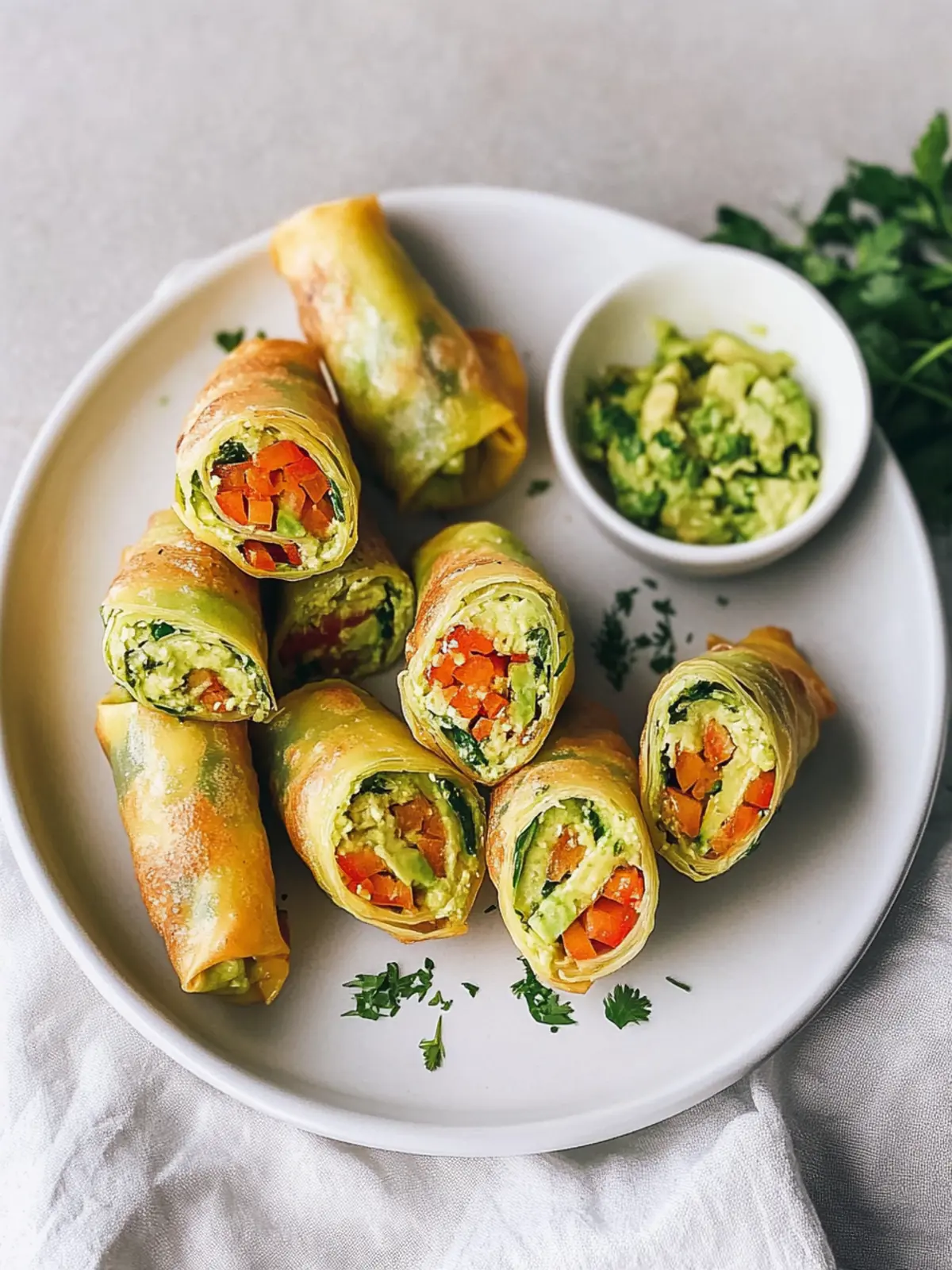 Delicious Avocado Egg Rolls That Will Wow Your Guests 4 Avocado Egg Rolls